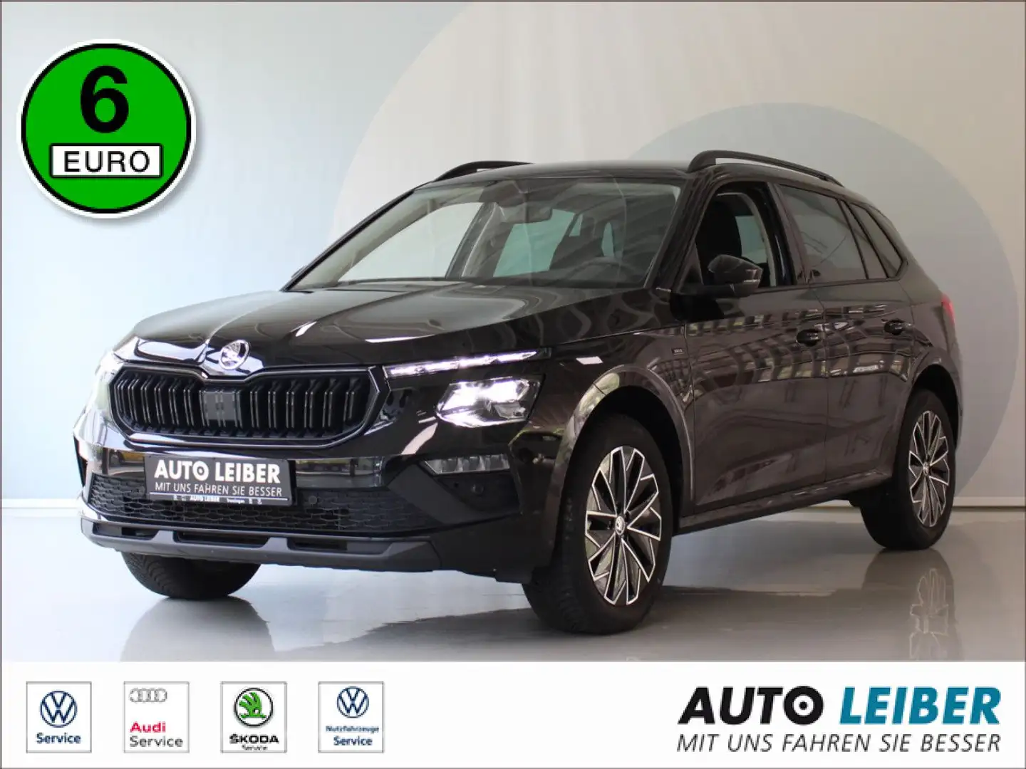 Skoda Kamiq 1.0 TSI DSG Selection ACC/Matrix/Cam Navi Zwart - 1