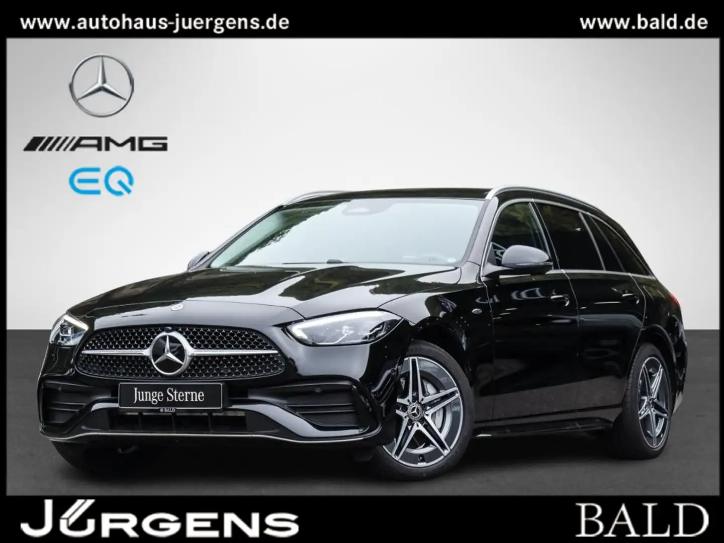 Mercedes-Benz C 300 e T AMG-Sport/Pano/AHK/Totw/Cam/LED/18" Schwarz - 1