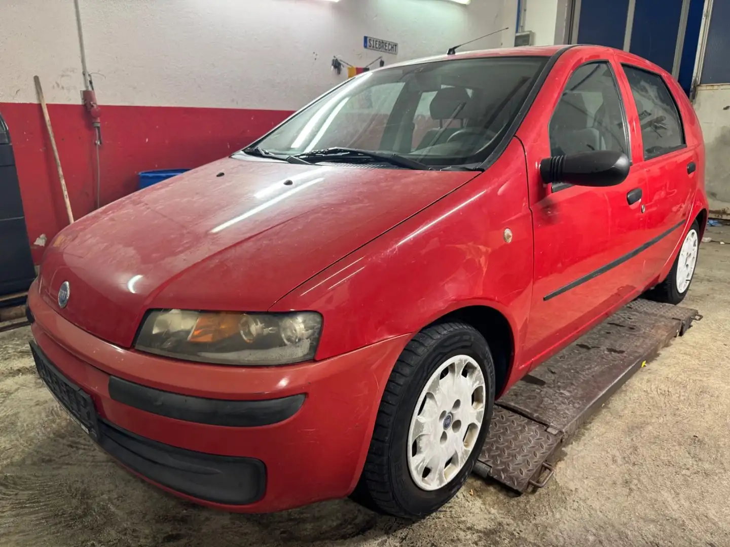 Fiat Punto 1.2 8V **Seit 10 Jahren abgemeldet* Rot - 1
