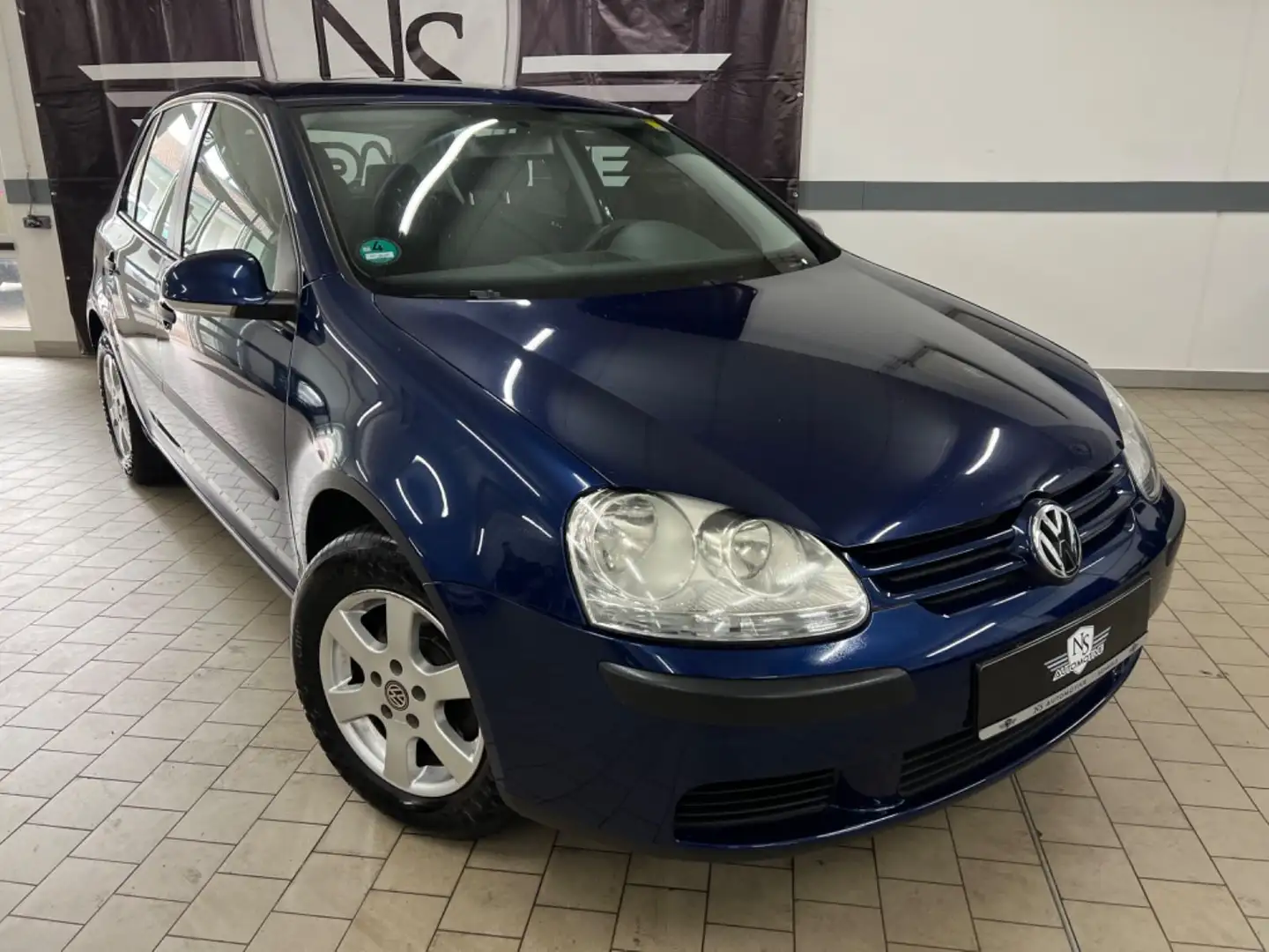Volkswagen Golf V Lim. 1.4 *5-Türer*Klima*TÜV NEU* Blauw - 1