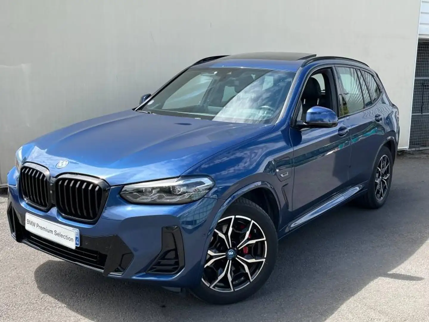 BMW X3 xDrive30e 292ch M Sport Bleu - 1