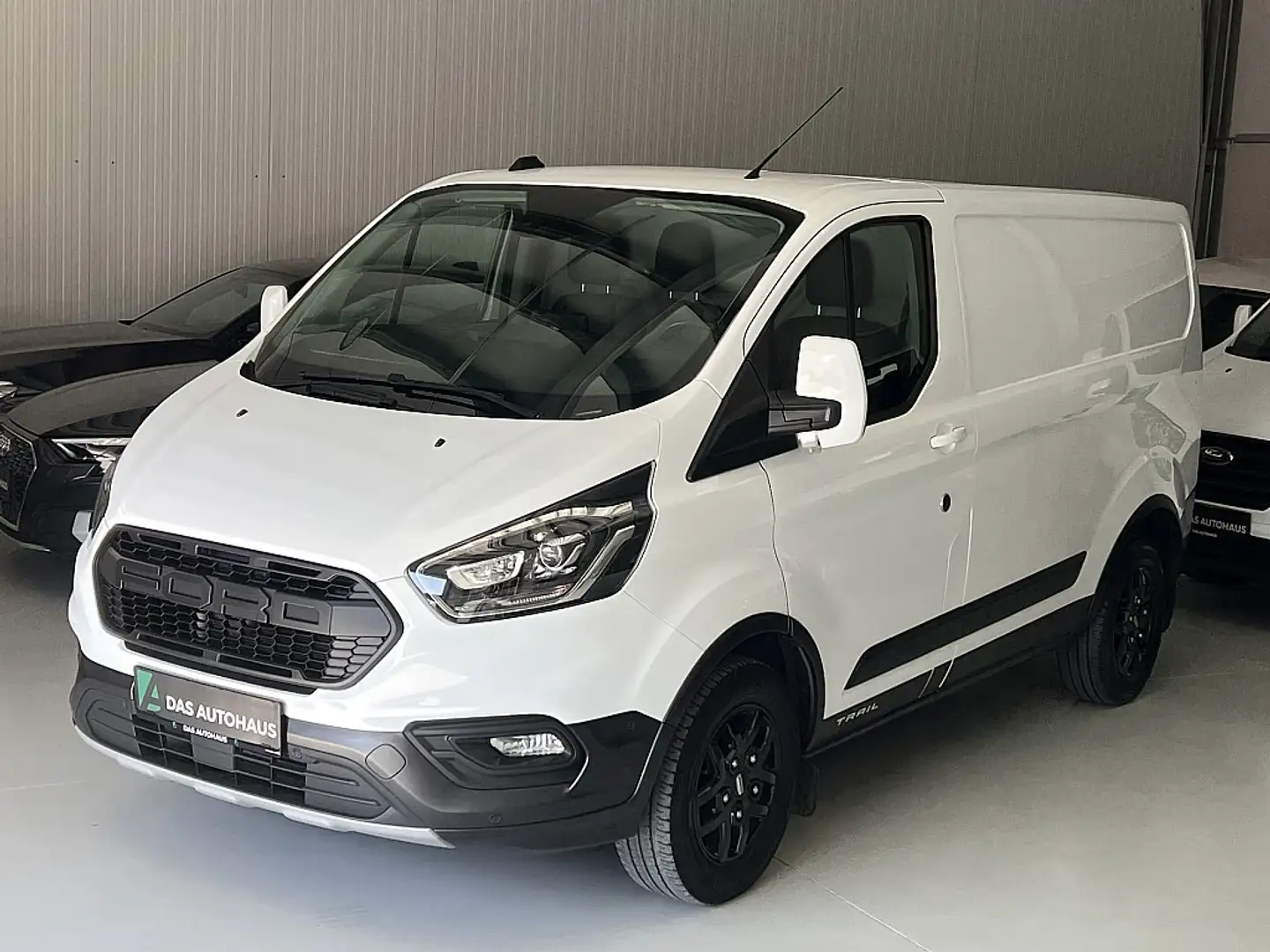 Ford Transit Custom 170 PS TRAIL-SONDERMODEL ALU/XENON/LEDER/NAVI Weiß - 1