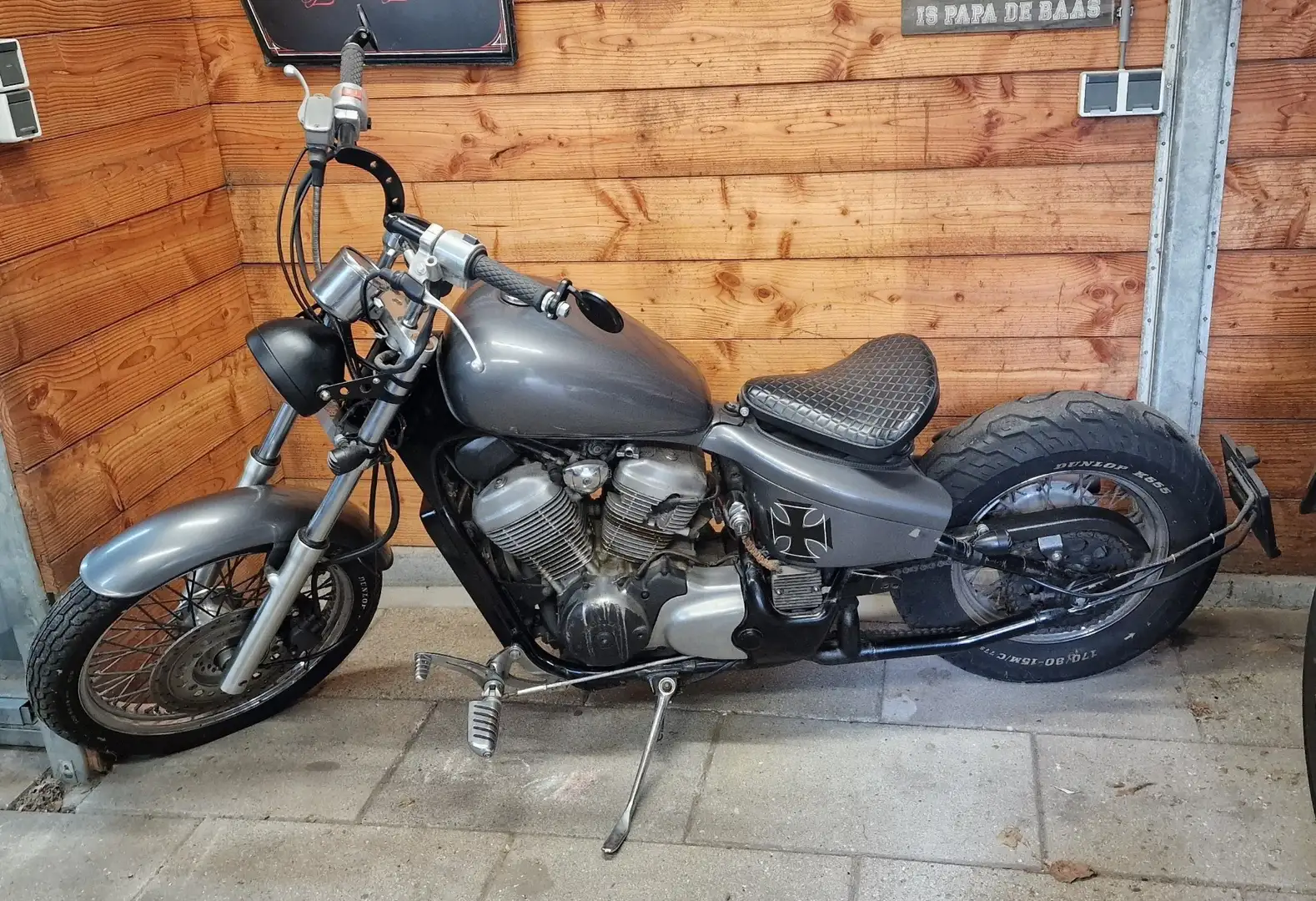 Honda VT 600 CR Gris - 1