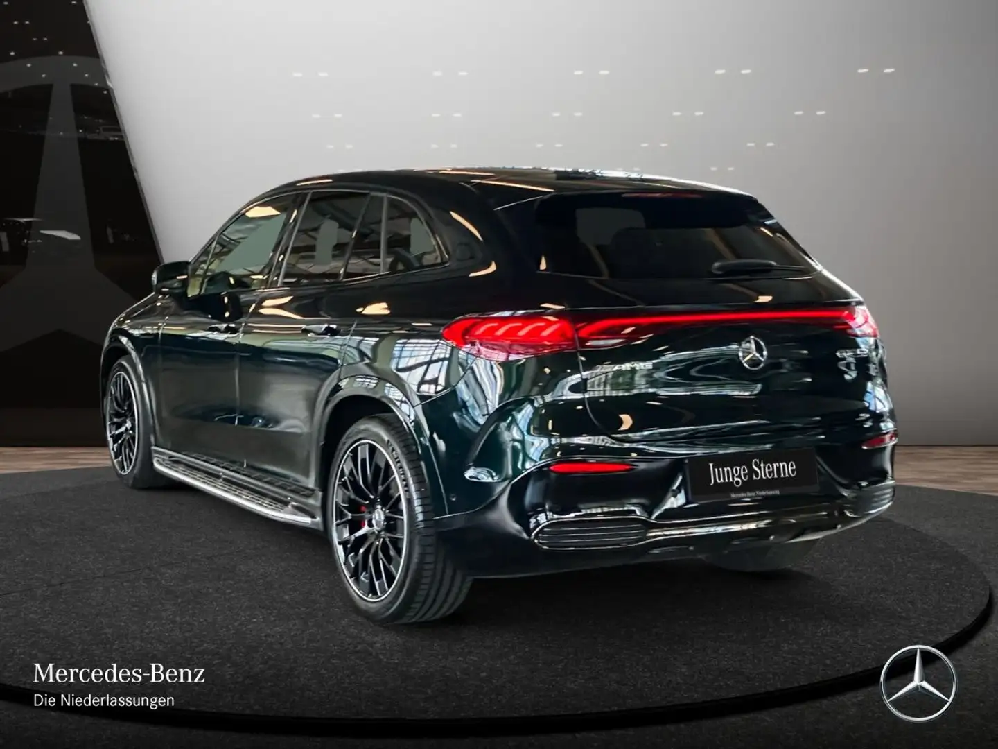 Mercedes-Benz EQE 53 4M NIGHT+DRIVERS+PANO+360+AHK+BURMESTER Grün - 2