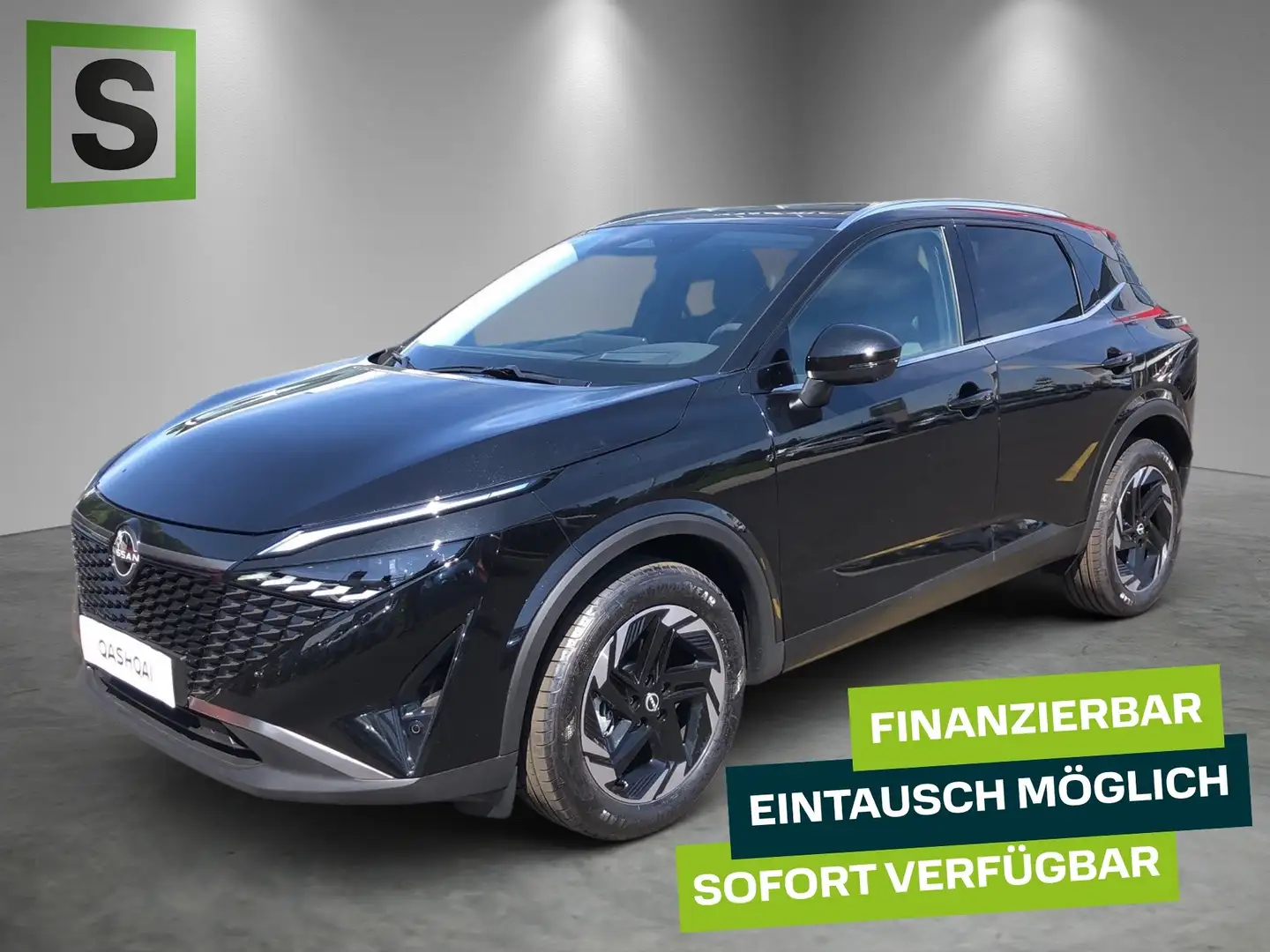 Nissan Qashqai QASHQAI N-Connecta 1.3 DIG-T MHEV 158 PS Xtronic Schwarz - 1