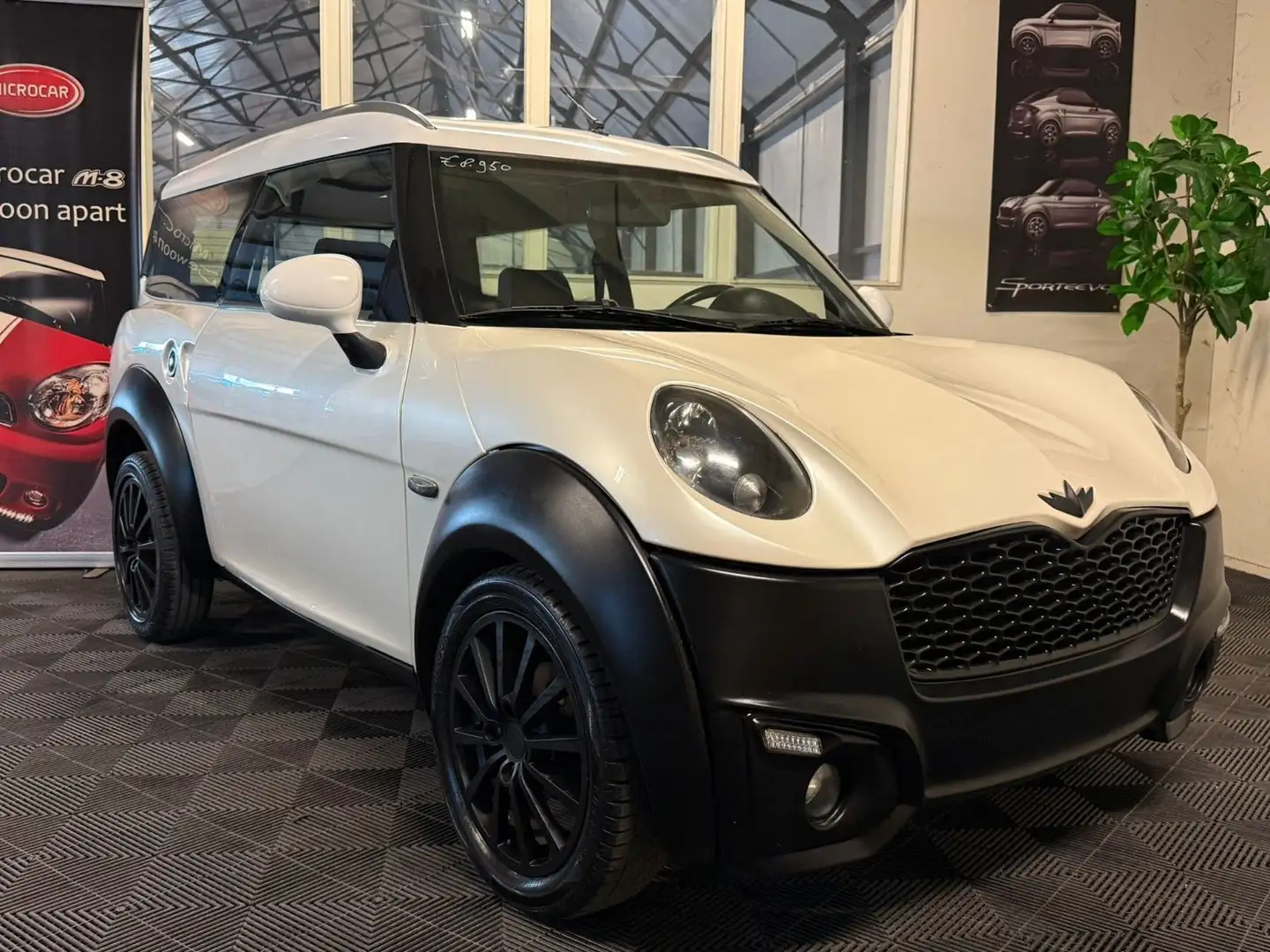 Chatenet CH32 Break Mini Cooper Mopedauto Microcar 45KM Weiß - 2