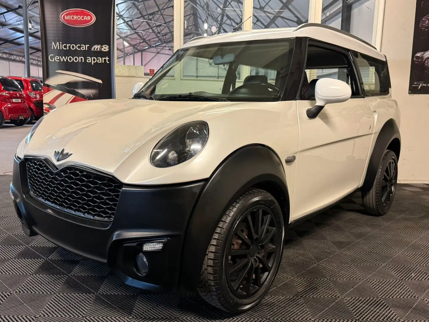 Chatenet CH32 Break Mini Cooper Mopedauto Microcar 45KM Weiß - 1