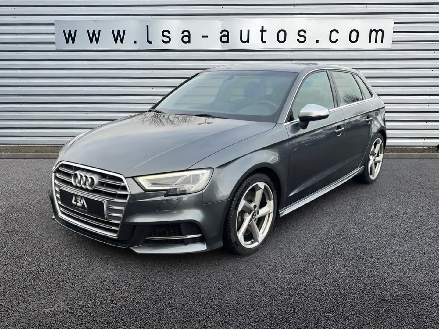 Audi S3 Quattro 2.0 TFSI 310 S-tronic PHASE 2 Gris - 1