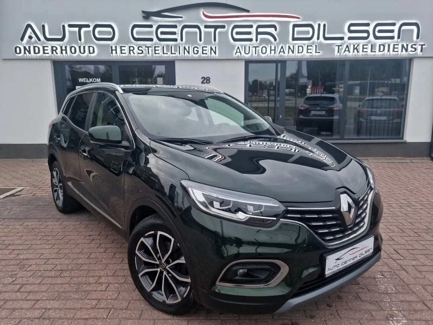 Renault Kadjar 1.33 TCe 1e Eigenaar Navi Park Assist 12M Garantie Yeşil - 1