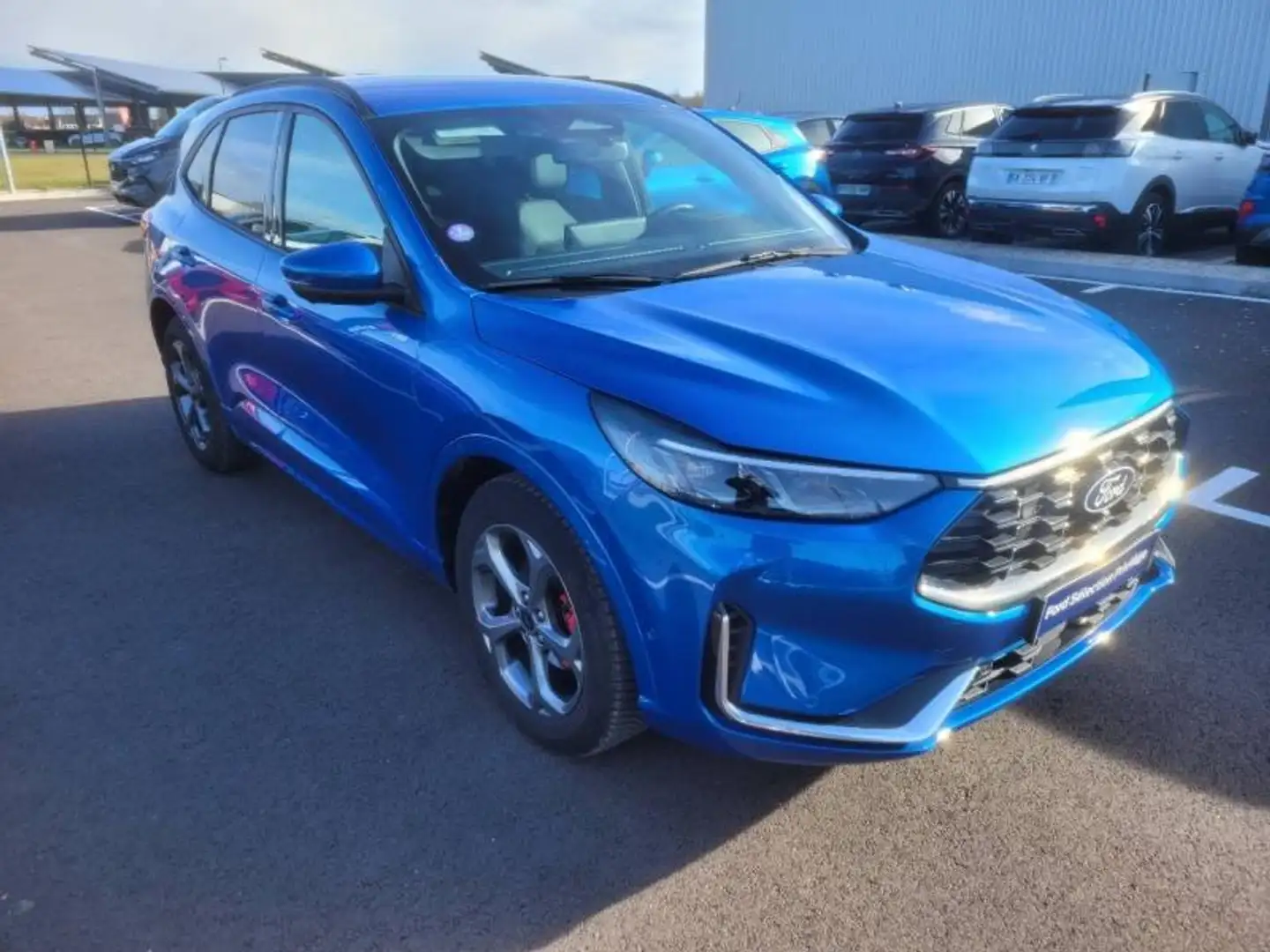 Ford Kuga 2.5 Duratec 180ch Hybrid FlexiFuel ST-Line X Powershift Blau - 2