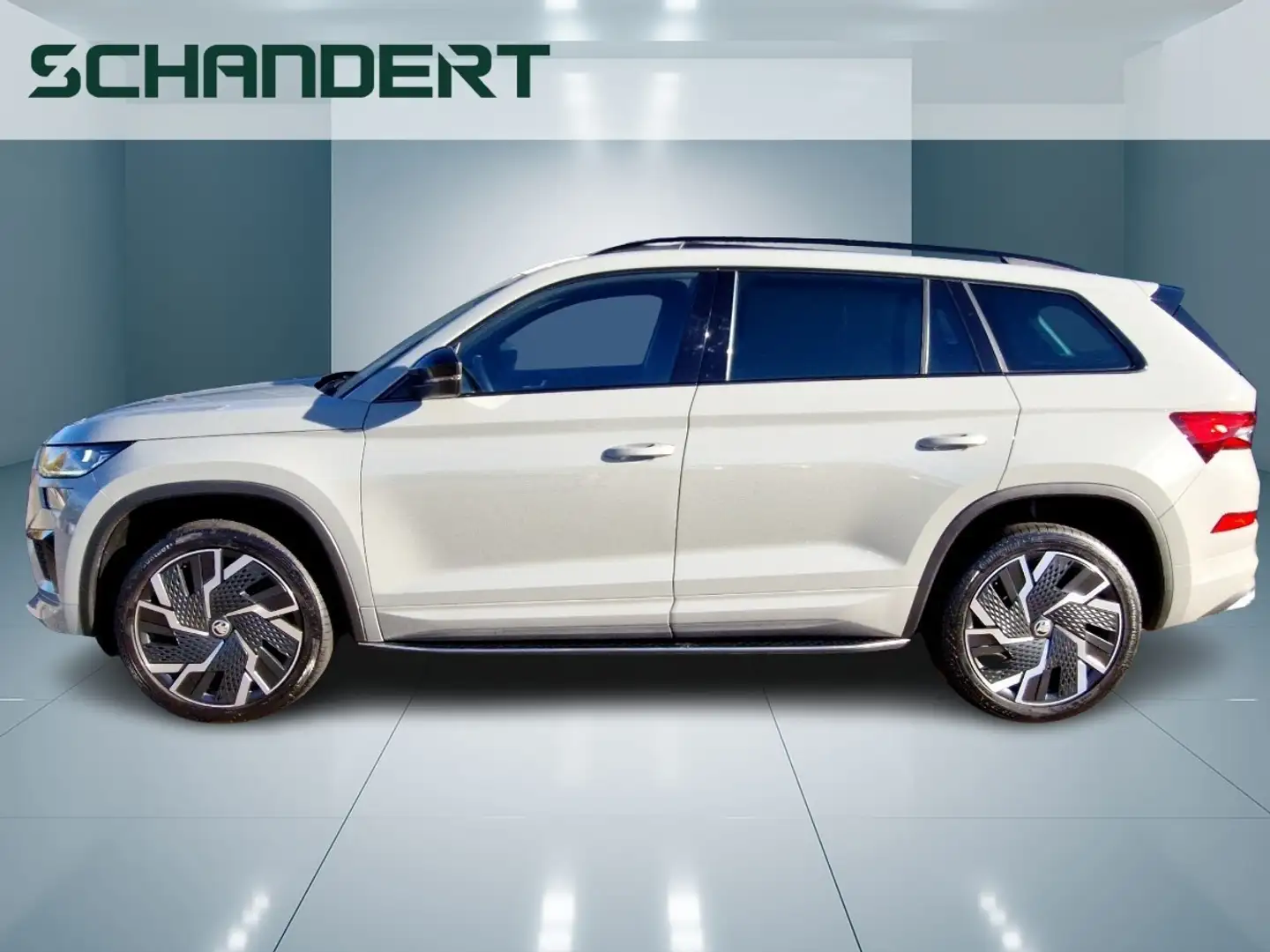 Skoda Kodiaq 2.0 TSI RS 4x4 DSG Matrix AHK Navi Pano Klimaaut Grau - 2