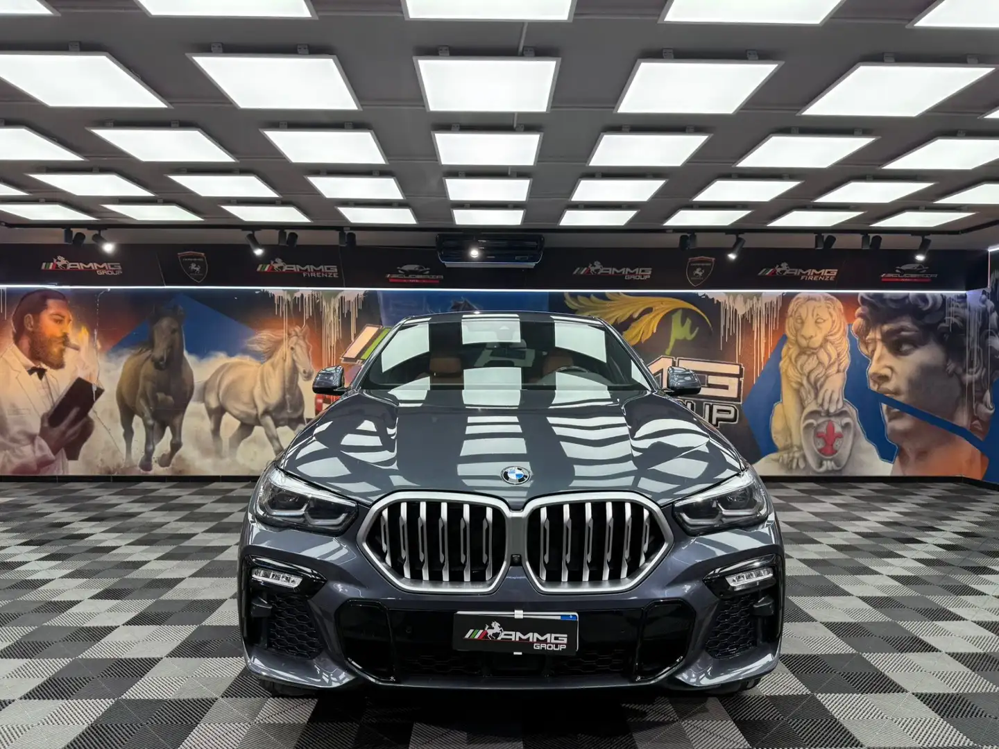 BMW X6 X6 xDrive30d 48V Msport Gris - 2