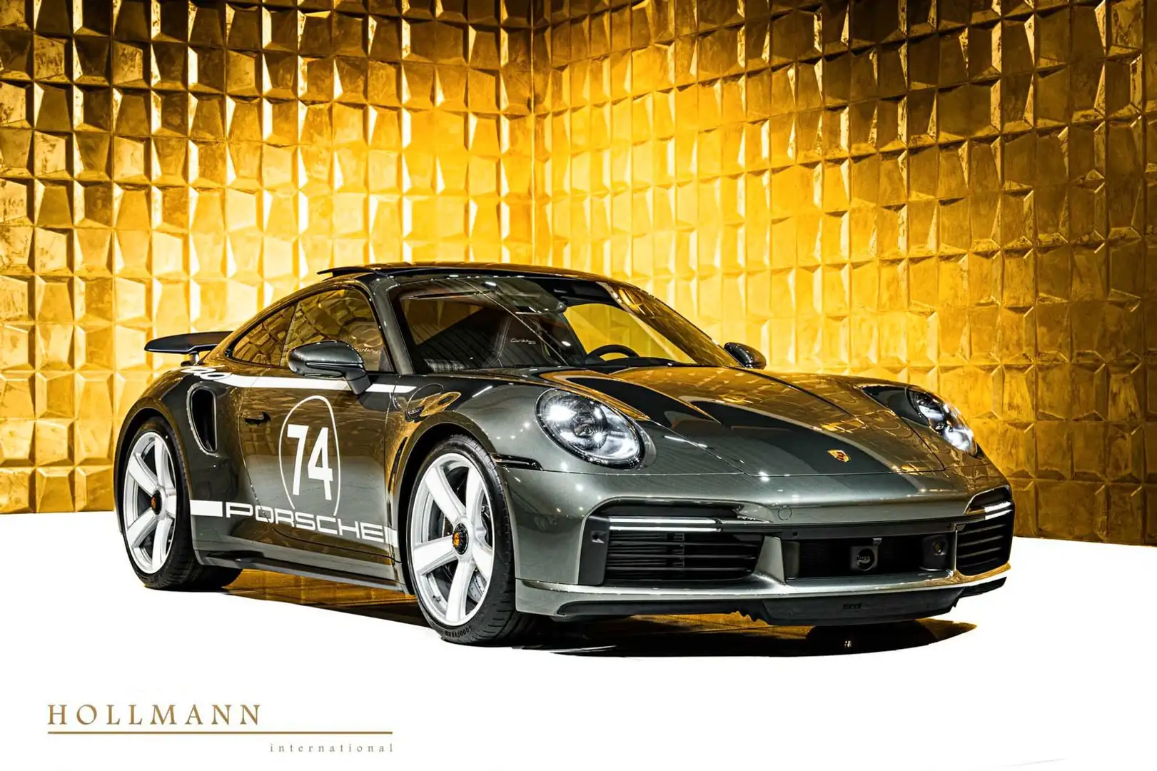 Porsche 992 911 Turbo 50 Jahre + Heritage + Burmester Grün - 1