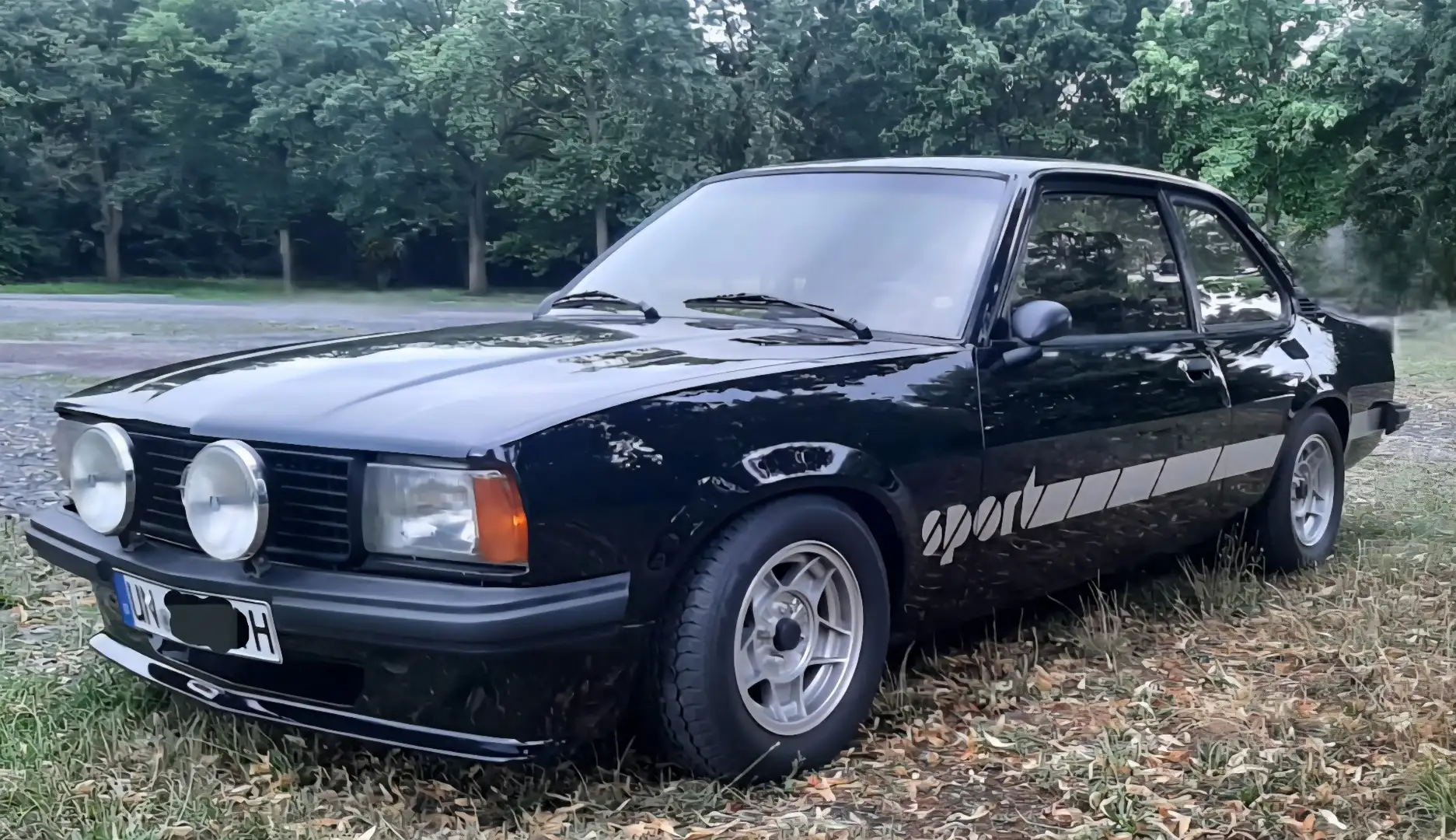 Opel Ascona Ascona B Schwarz - 2