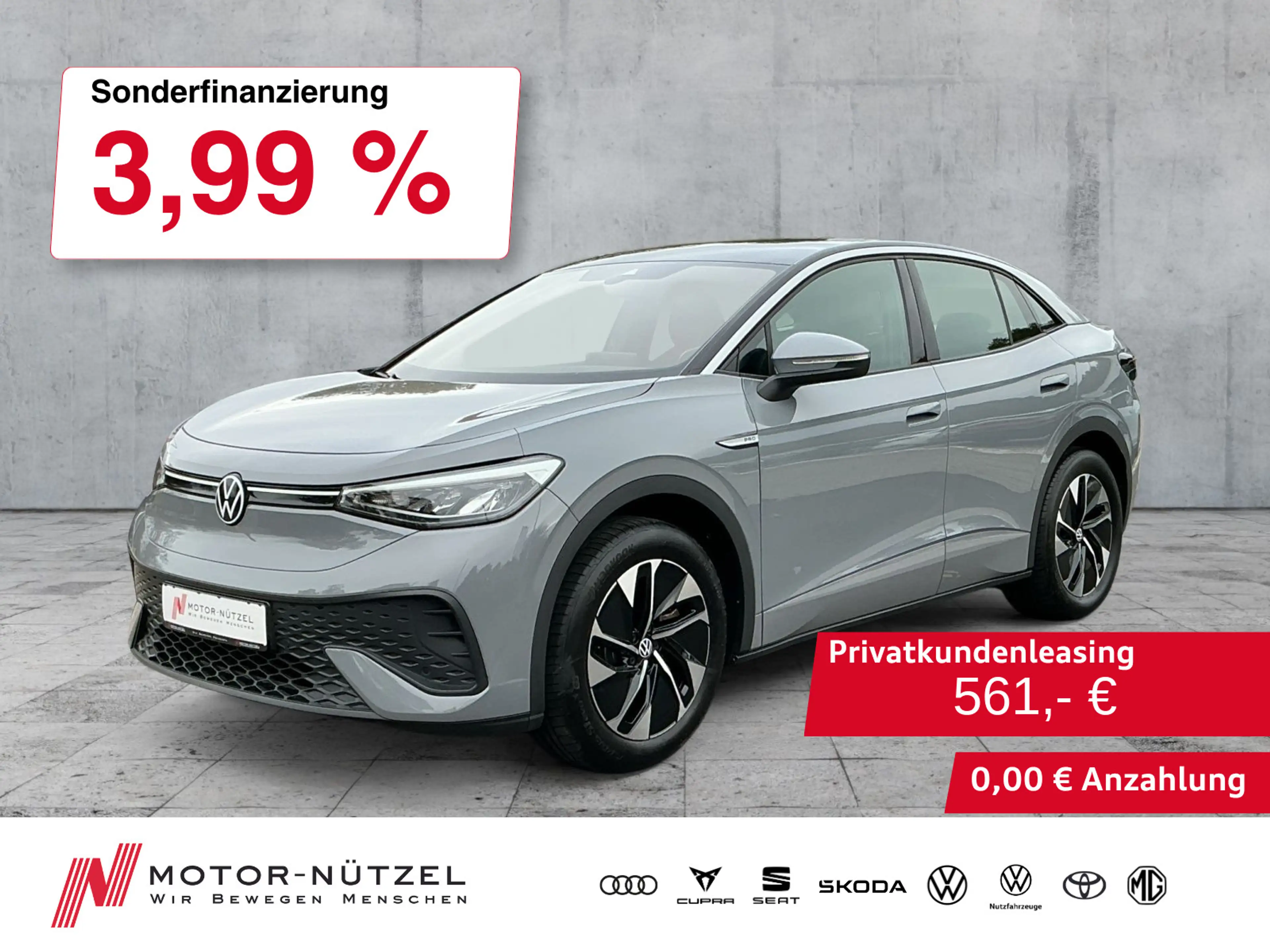 Volkswagen ID.5 150kw Pro Performance LED+NAVI+AHK+ACC+WäPu