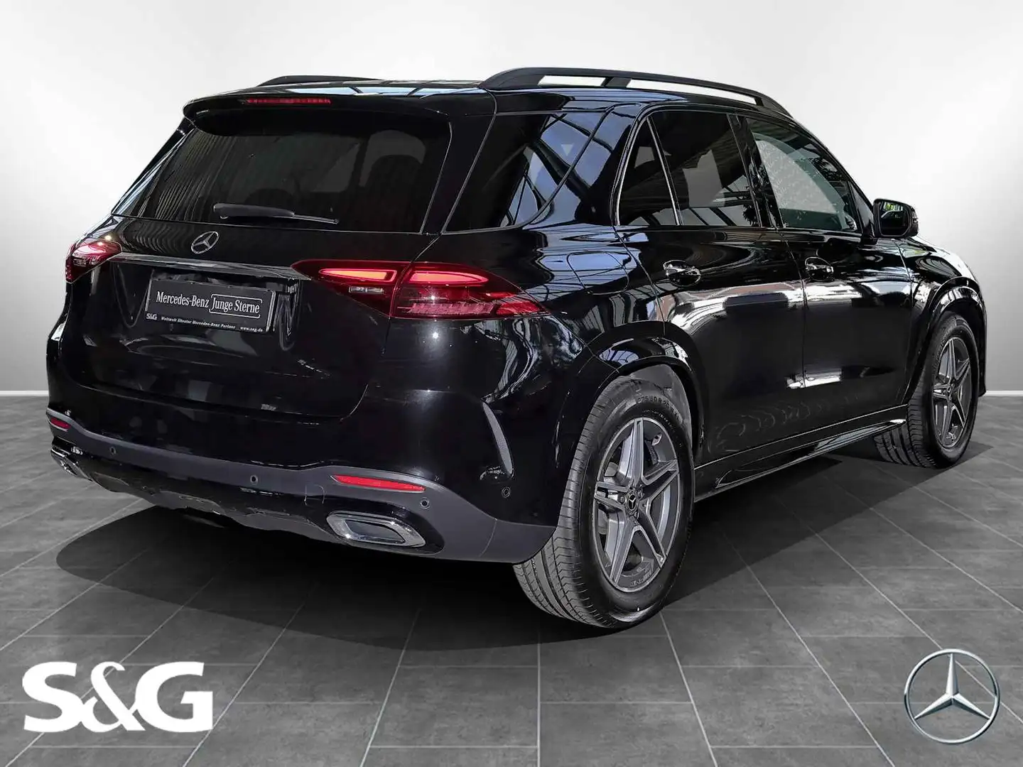 Mercedes-Benz GLE 450 d 4M AMG AHK+PANORAMA+BURMESTER+HEADUP Czarny - 2