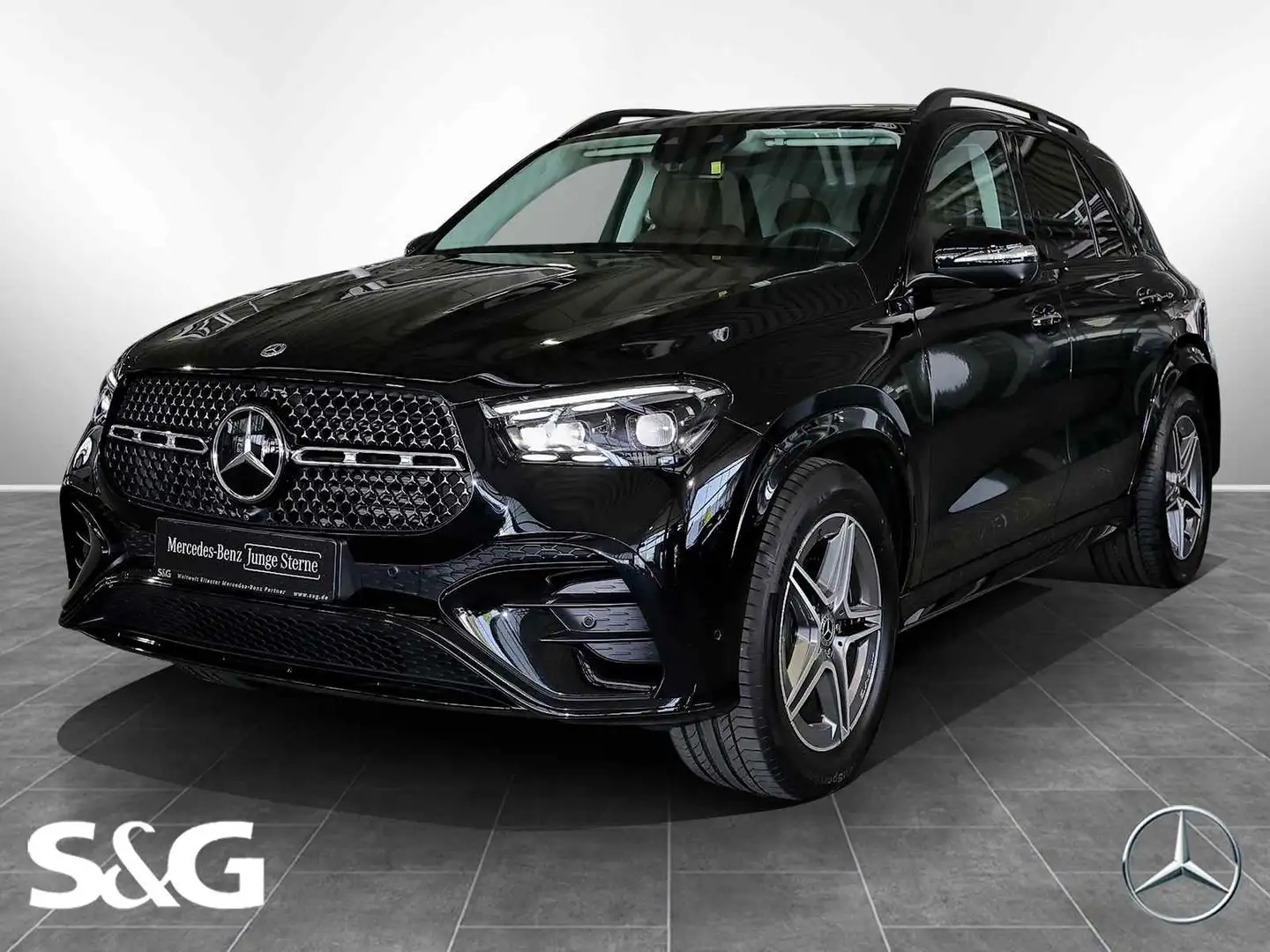 Mercedes-Benz GLE 450 d 4M AMG AHK+PANORAMA+BURMESTER+HEADUP Czarny - 1
