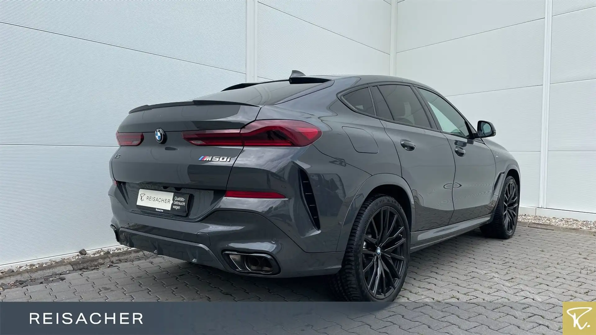 BMW X6 M i DAPro.HuD,AHK,SkyLounge,B&W,Laser,Glasap Gris - 2