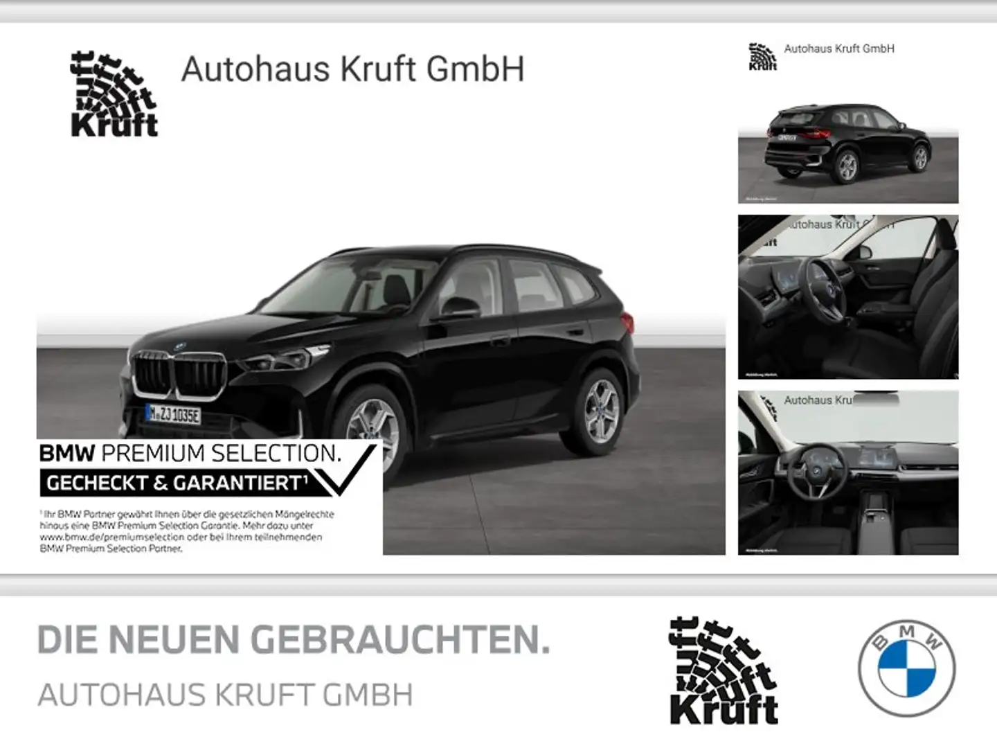 BMW X1 xDrive25e LC PROF+HUD+LED+KAMERA+LM18 Schwarz - 1