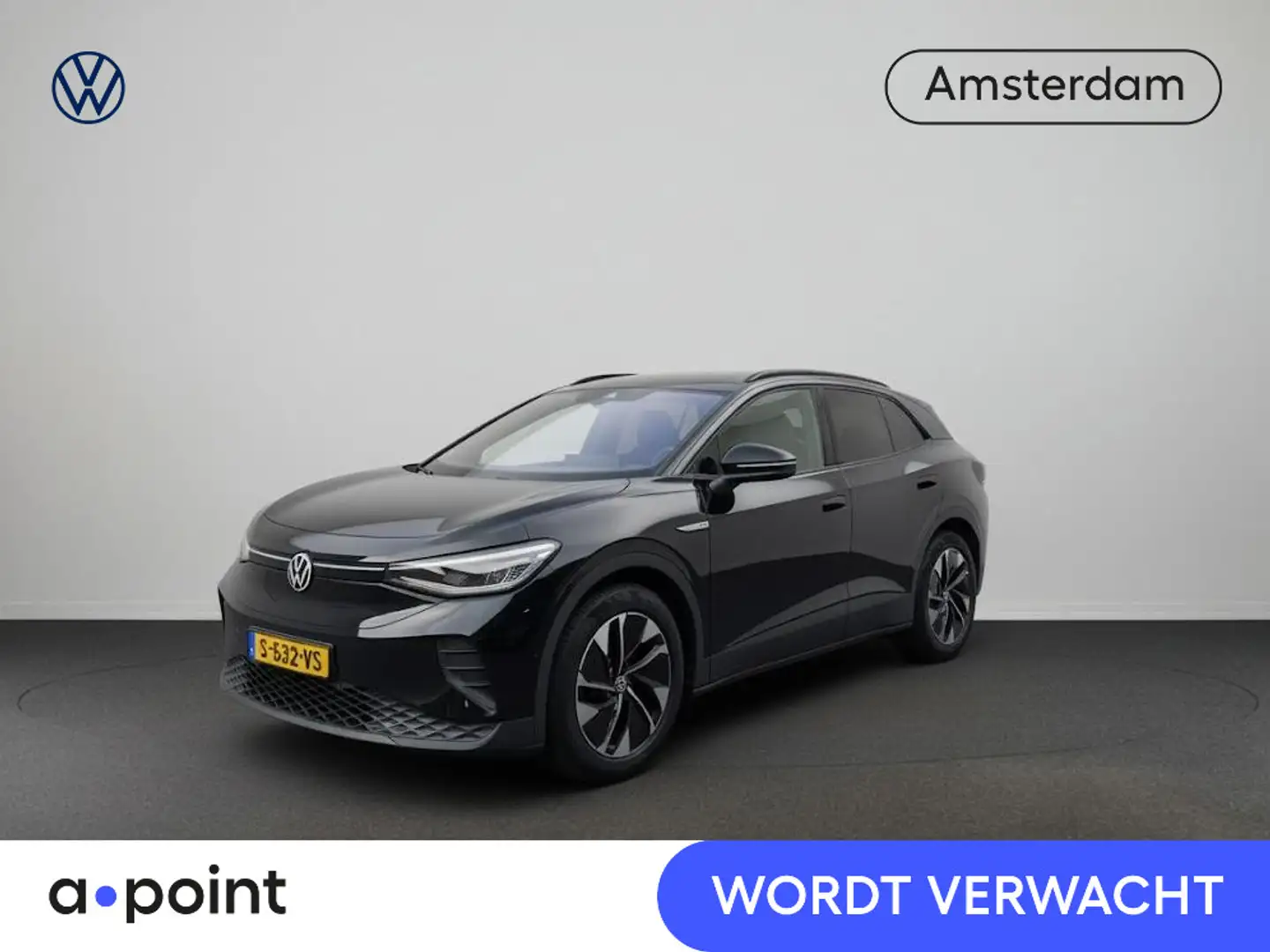 Volkswagen ID.4 Pro 77 kWh 204PK | Wegklapbare trekhaak | Navigati Zwart - 1