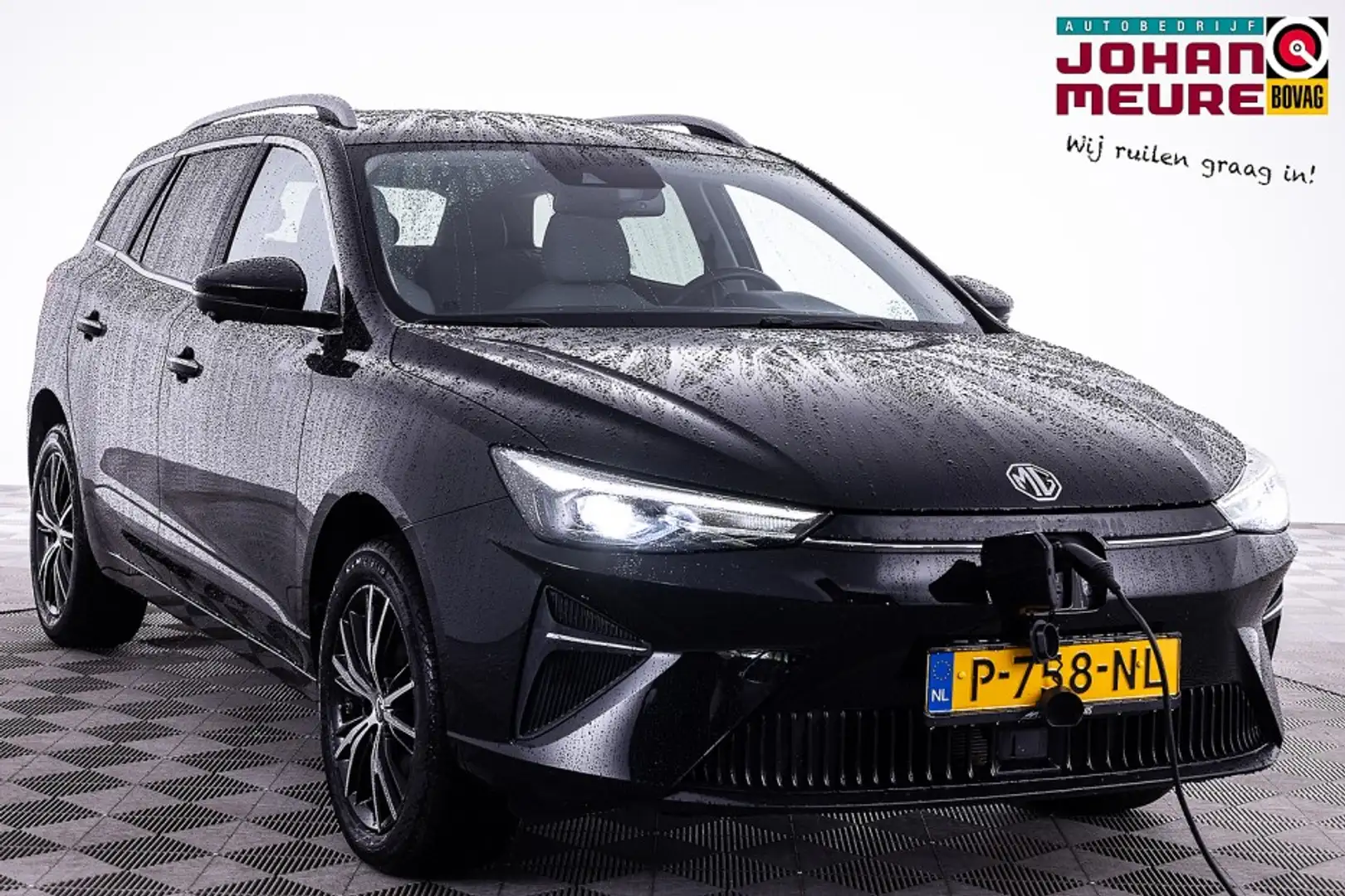 MG MG5 Standard Range Luxury 50 kWh | LEDER | CARPLAY | C Negro - 1