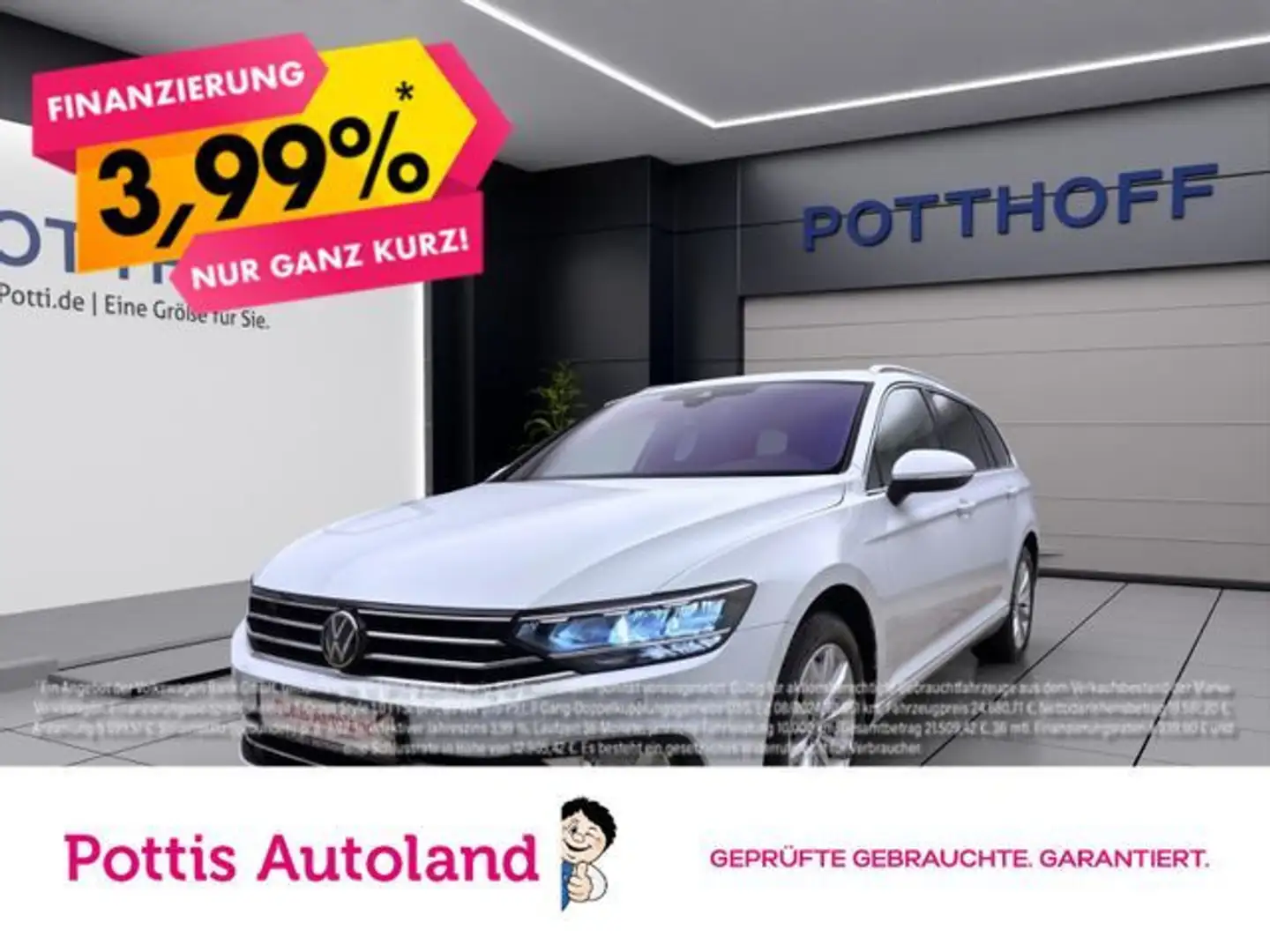 Volkswagen Passat Variant 2.0 TDI BUSINESS PANO NAVI KAMERA Weiß - 1
