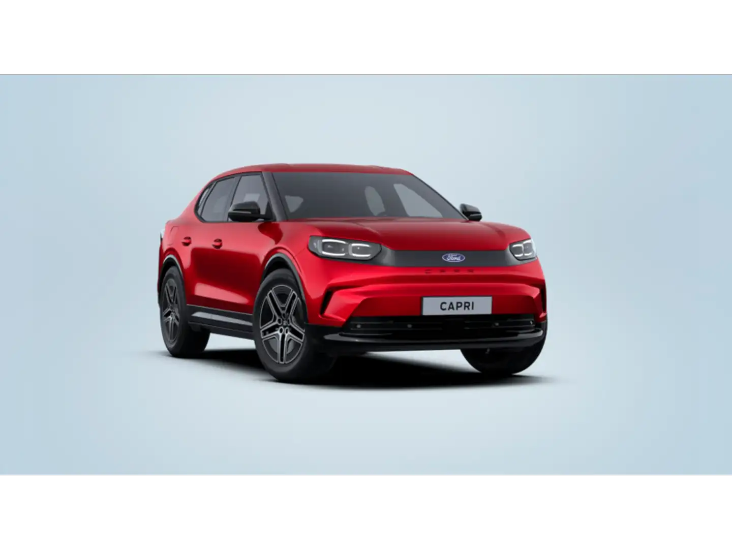 Ford Capri Premium Rouge - 1