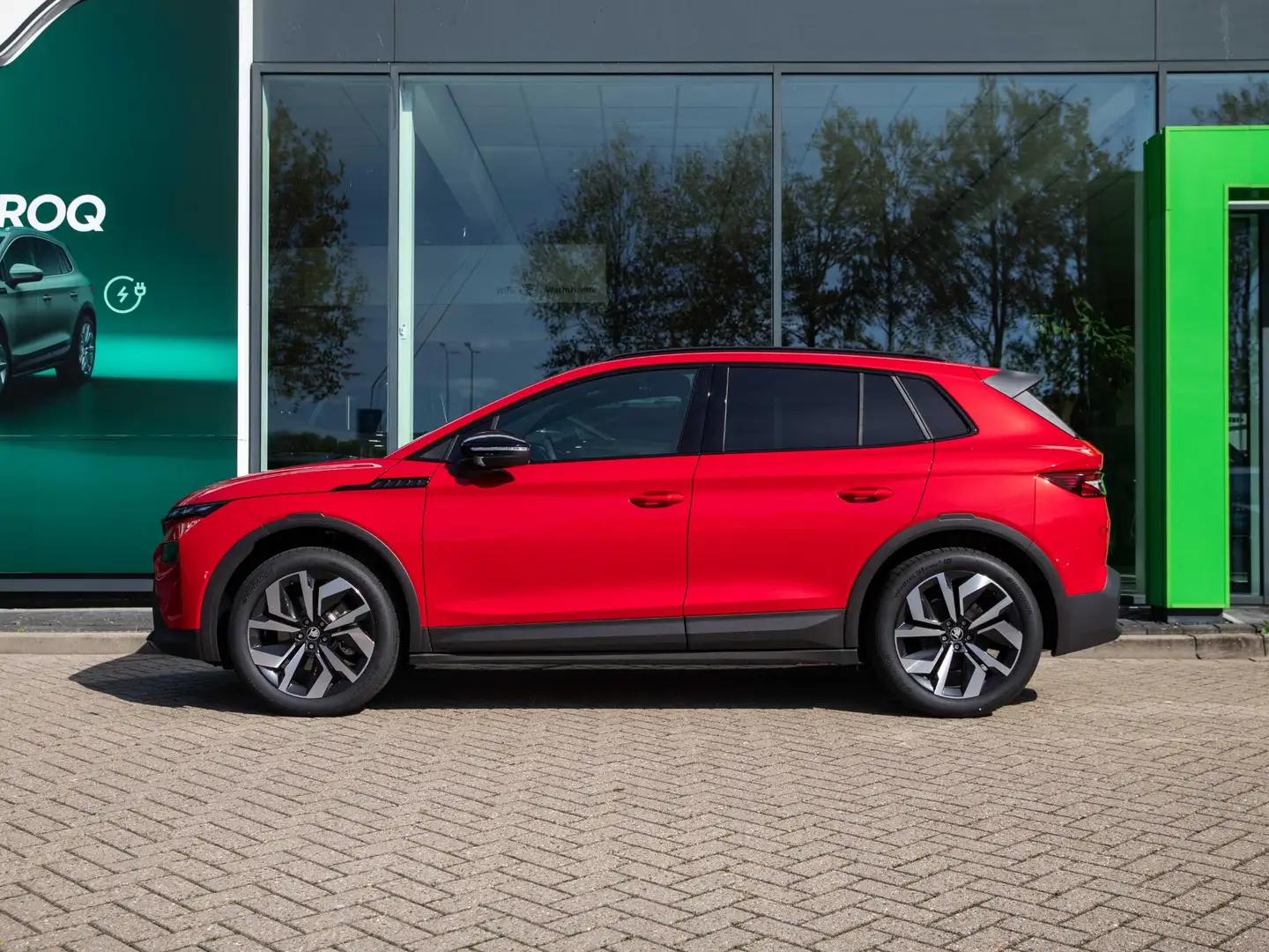 Skoda Elroq Sportline 60 | 204 PK | Stoelverwarming | Achterui Rood - 2