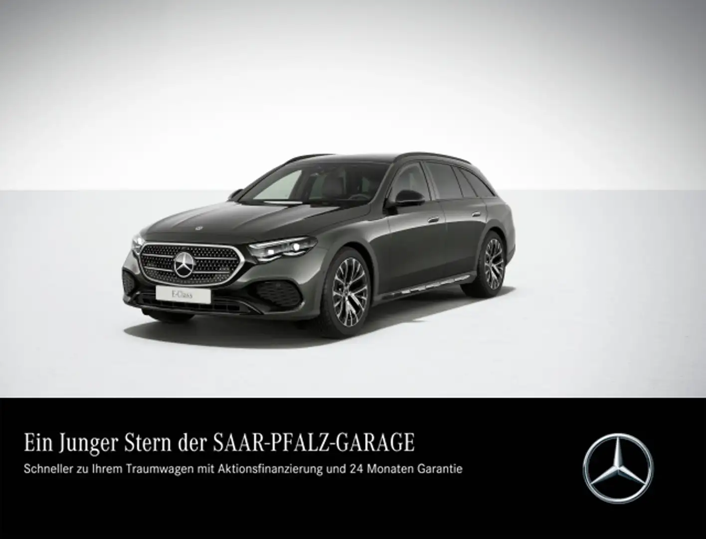 Mercedes-Benz E 220 E 220d T 4M All-Terrain PANO*HUD*NIGHT*AHK*VOLL* Grijs - 1