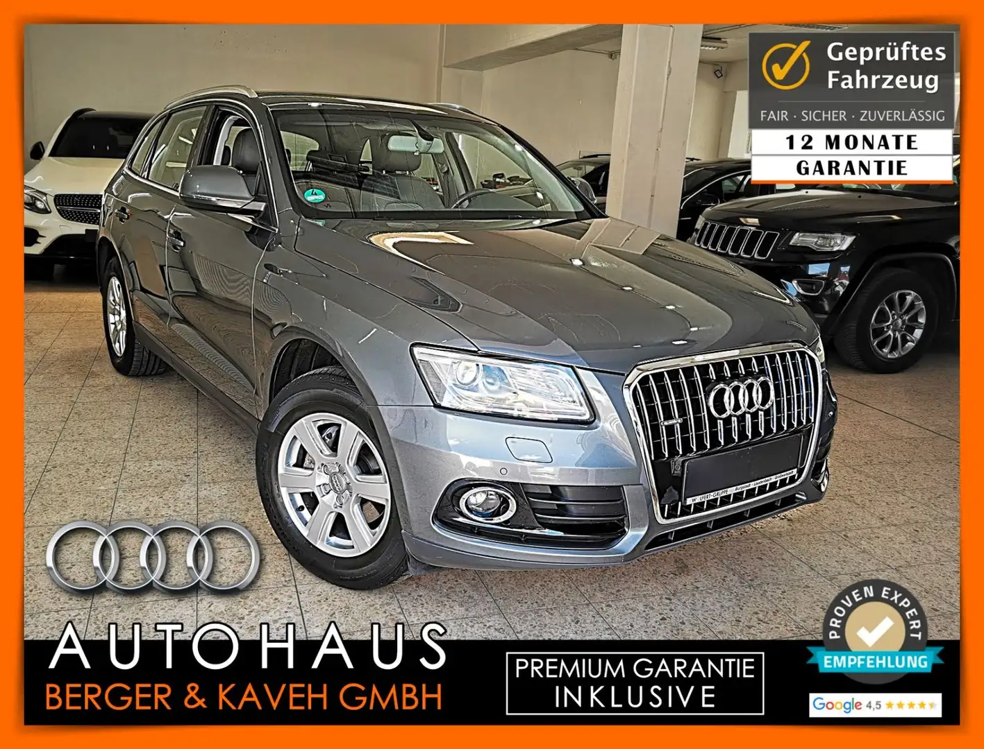 Audi Q5 2.0 TDI AUT | BiXEN+ | QUATTRO+[12M.GARANTIE] Gris - 1
