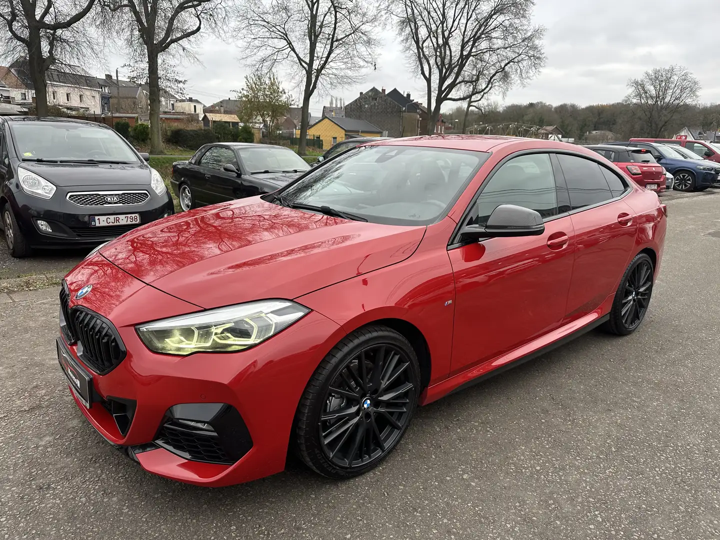 BMW 218 Gran Coupé 218iA OPF PACK M FULL GARANTIE Rouge - 1