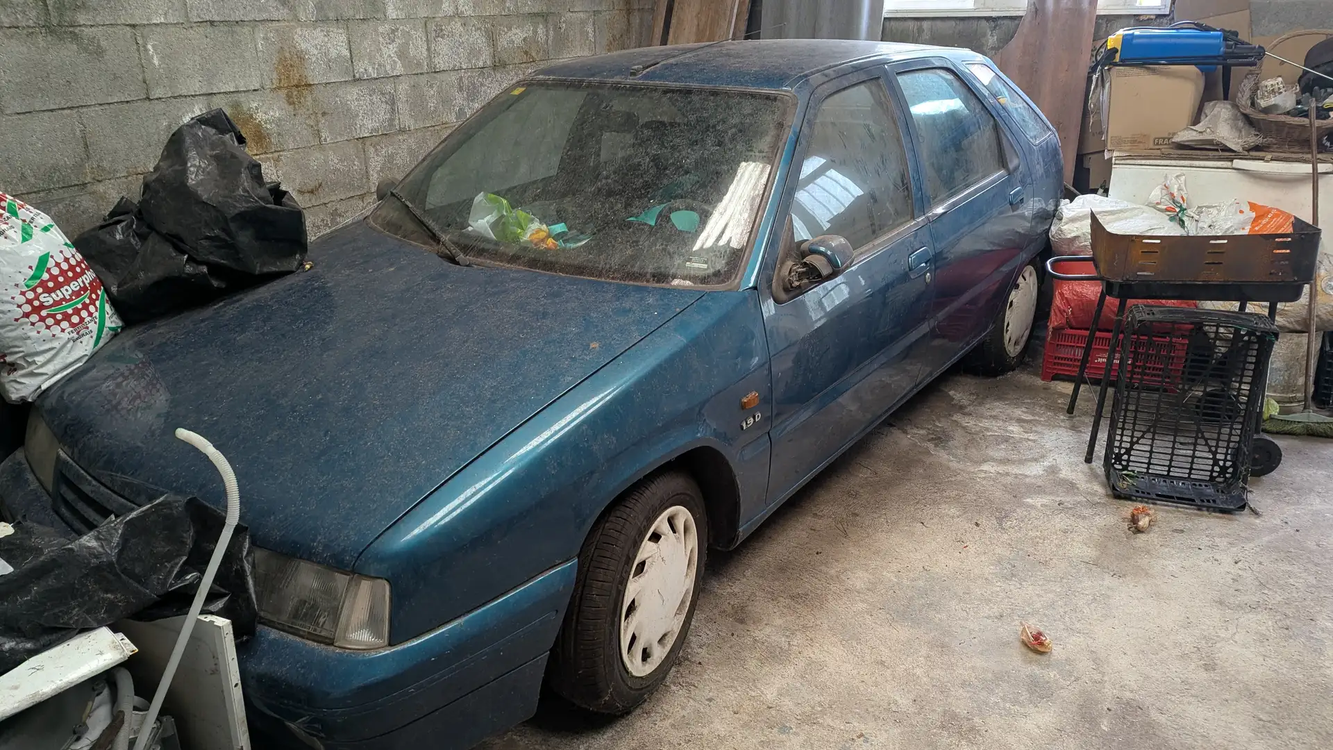 Citroen ZX ZX 1.9D Tonic Blau - 1