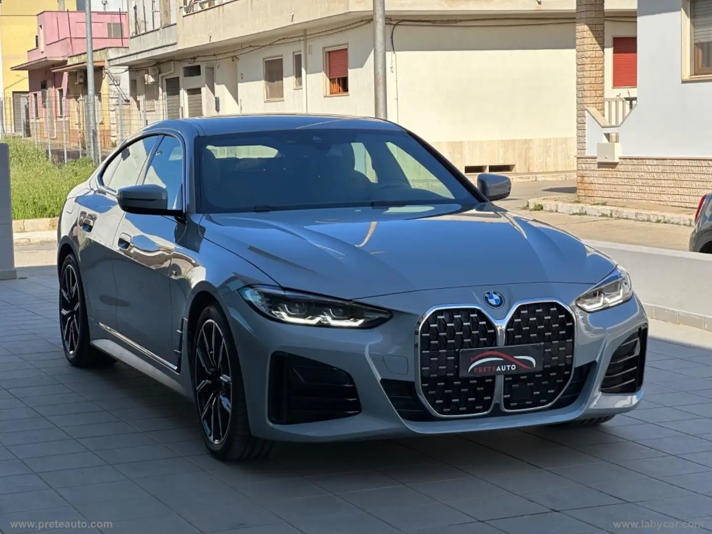BMW 420 420d 48V Msport Grau - 2