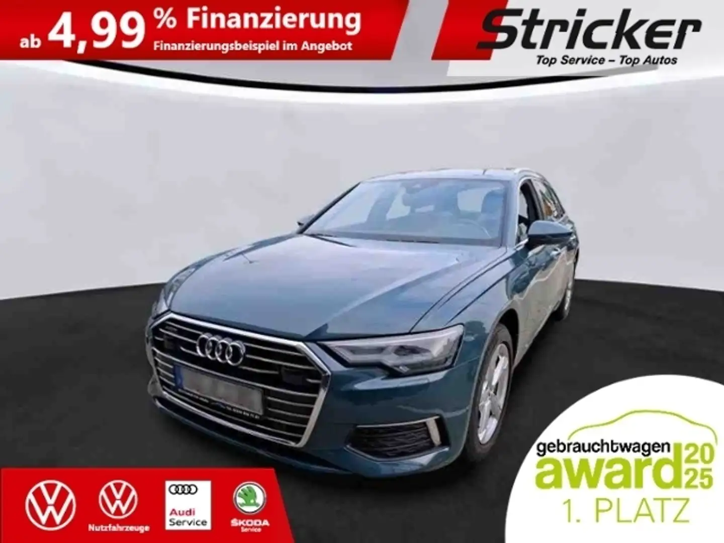 Audi A6 Avant 45TDI 392,-ohne Anzahlung Navi Leder Kamera Vert - 1