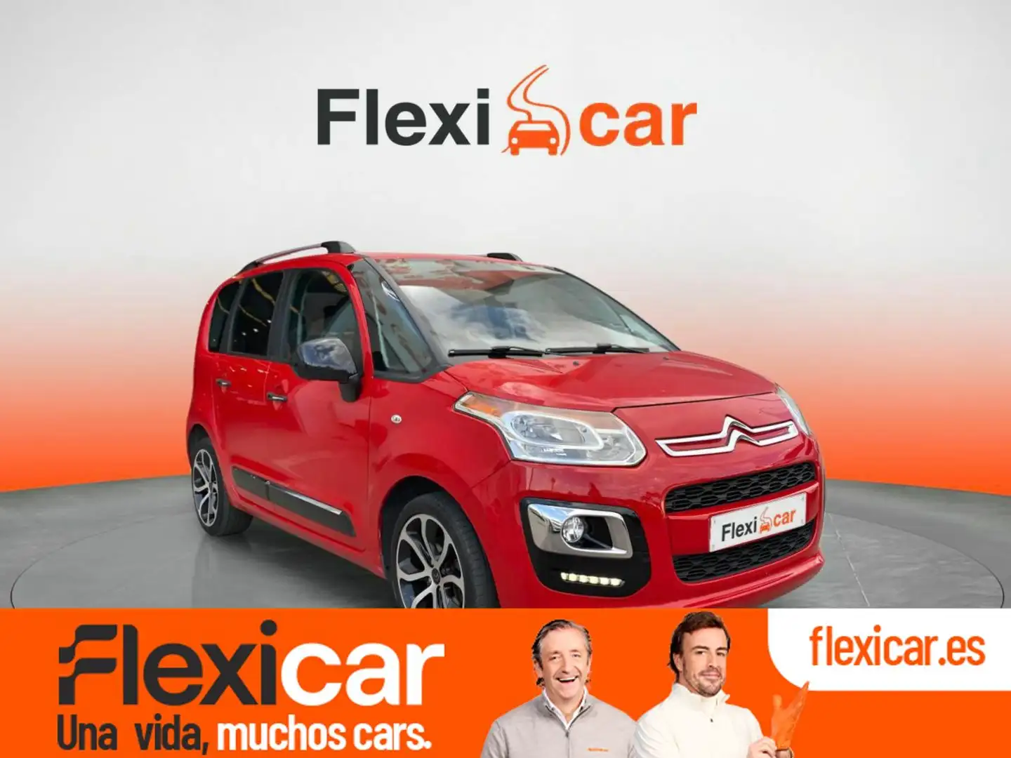 Citroen C3 Picasso 1.2 PureTech Feel 110 Rojo - 1