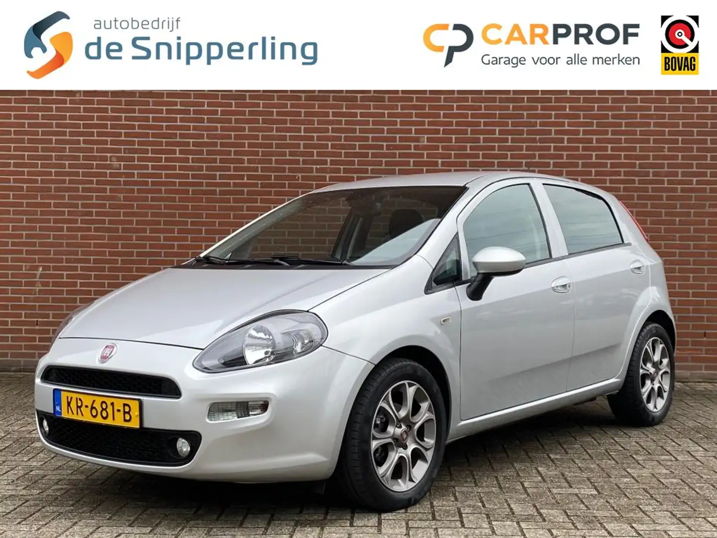 Fiat Punto 0.9 TWINAIR LOUNGE 102 PK CLIMA CRUISE PDC LMV Grijs - 1