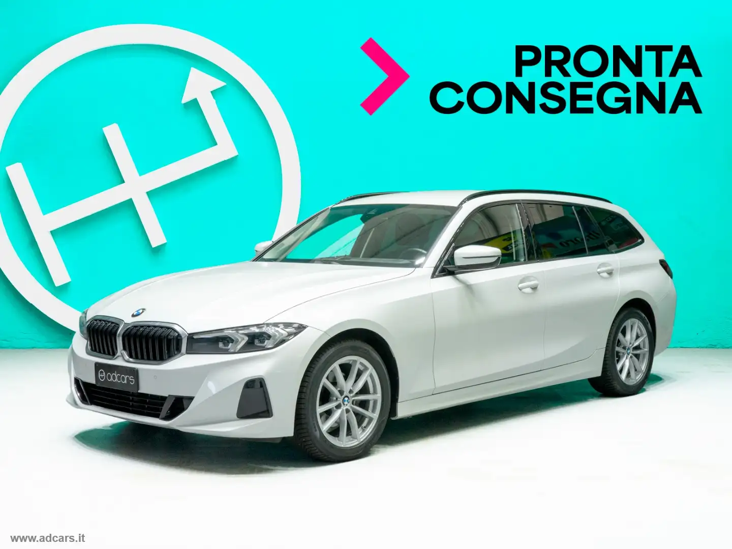 BMW 318 318d Touring Business Advantage CONDIZIONI IMPECCA Білий - 1