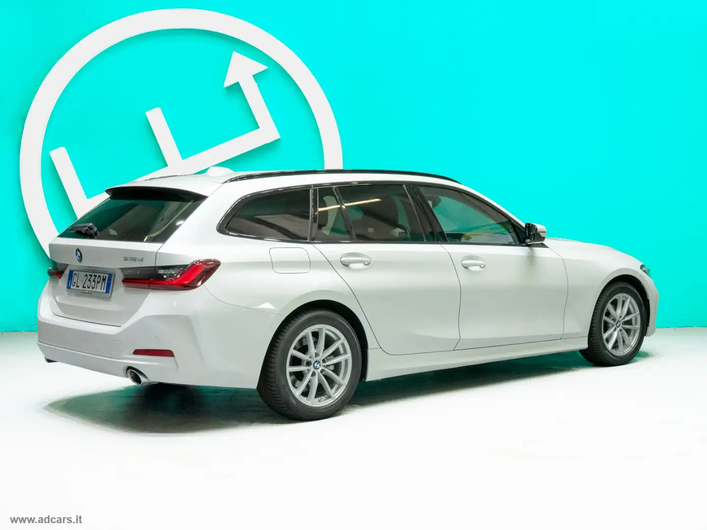 BMW 318 318d Touring Business Advantage CONDIZIONI IMPECCA Blanc - 2