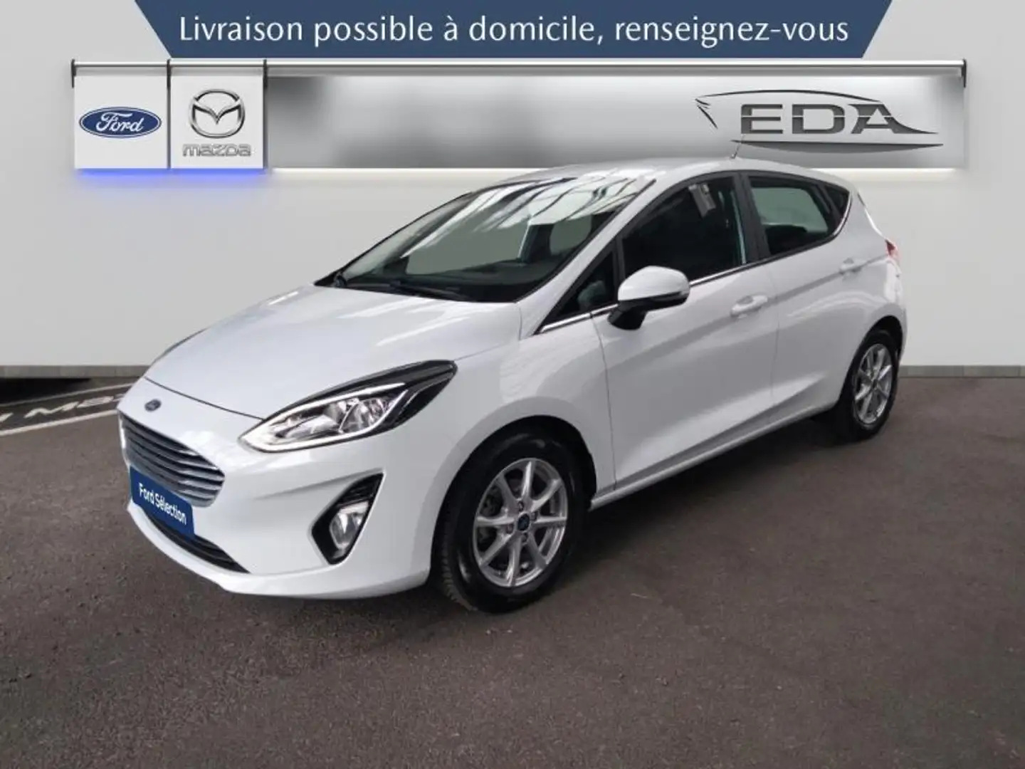Ford Fiesta 1.0 EcoBoost 125ch mHEV Titanium Business 5p Wit - 1