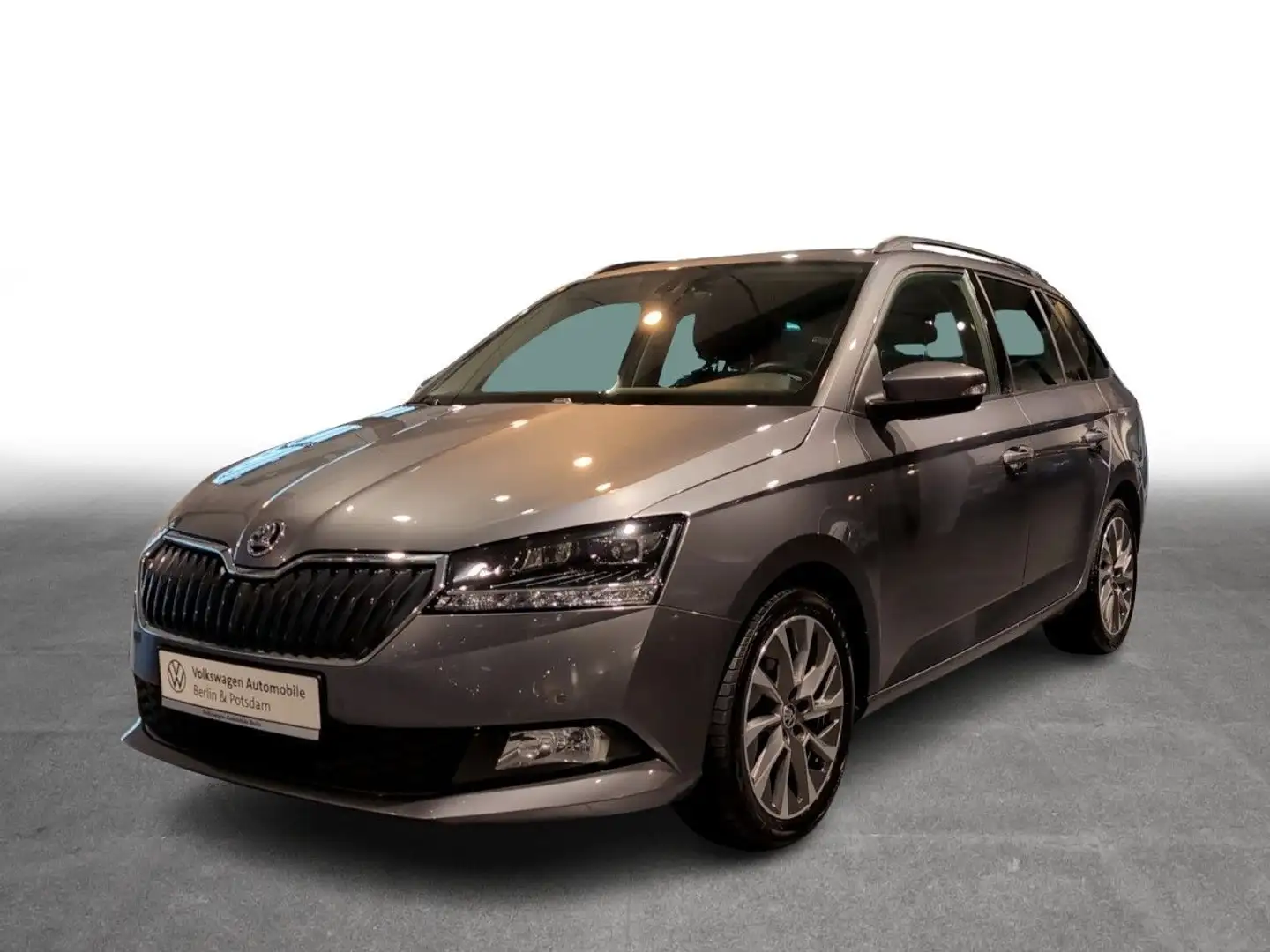 Skoda Fabia Combi 1.0TSI DSG Clever NAVI LED PDC SHZ Gris - 2
