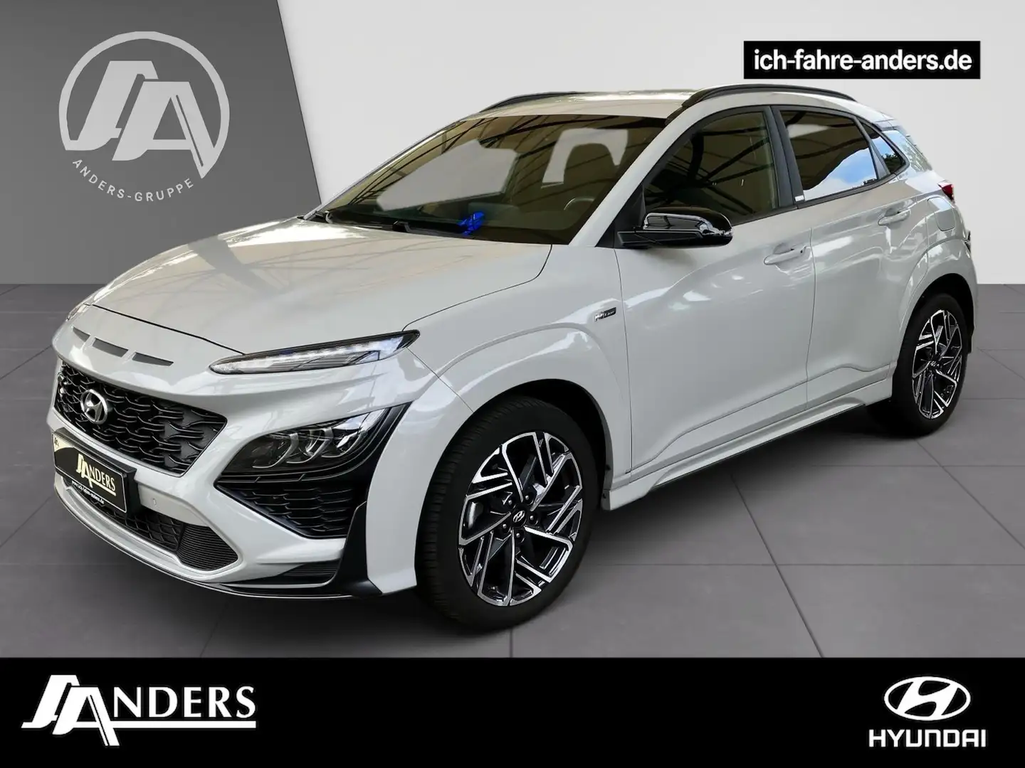 Hyundai KONA 1.0 T-GDI N Line Navi+SHZ+LED+KRELL+Keyless Grigio - 1