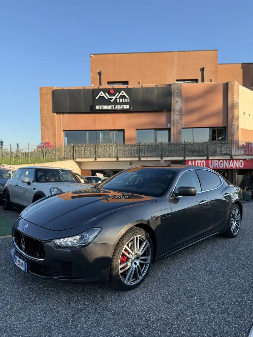 Maserati Ghibli 3.0 V6 ds 275cv auto my16 E6 Gris - 1