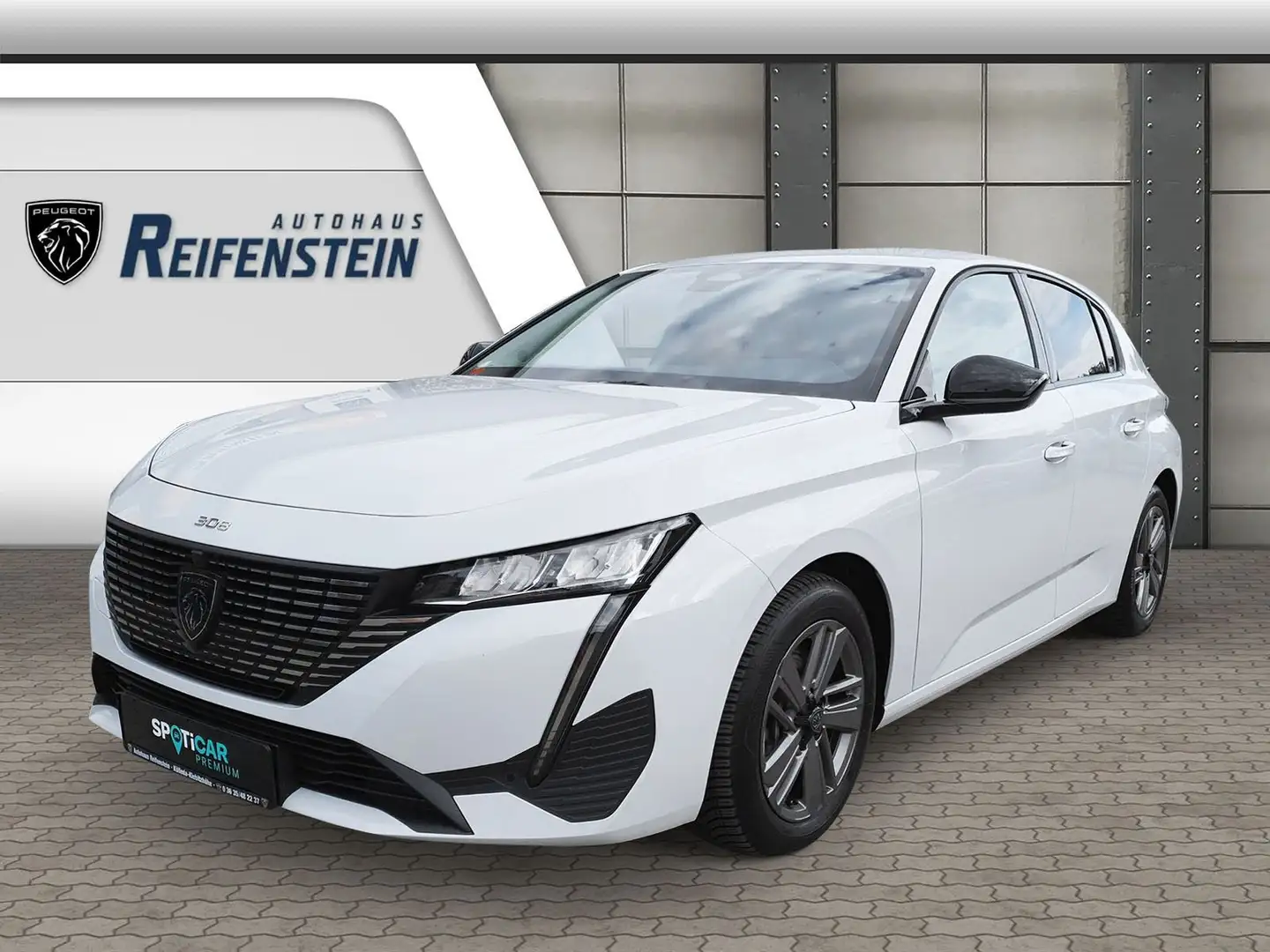Peugeot 308 Allure 130 HDI EAT8 SHZ 360°K. WINTER-PAKET Blanc - 1