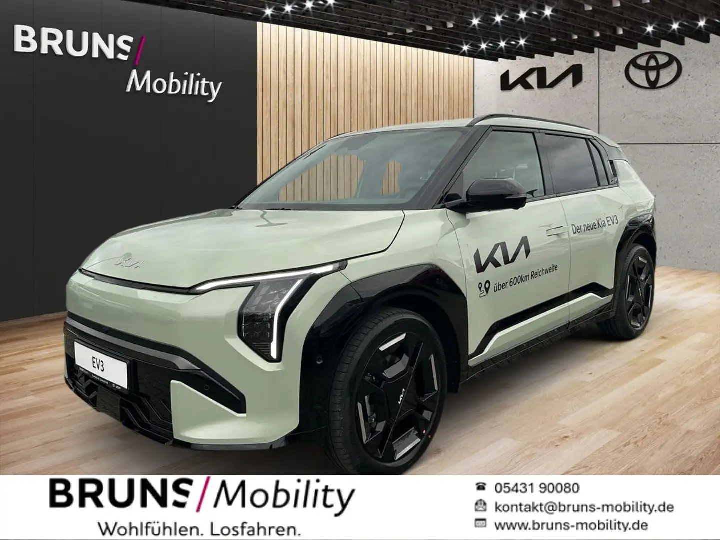 Kia 81,4-kWh GT-Line HUD, Komfort-P. Зелений - 1