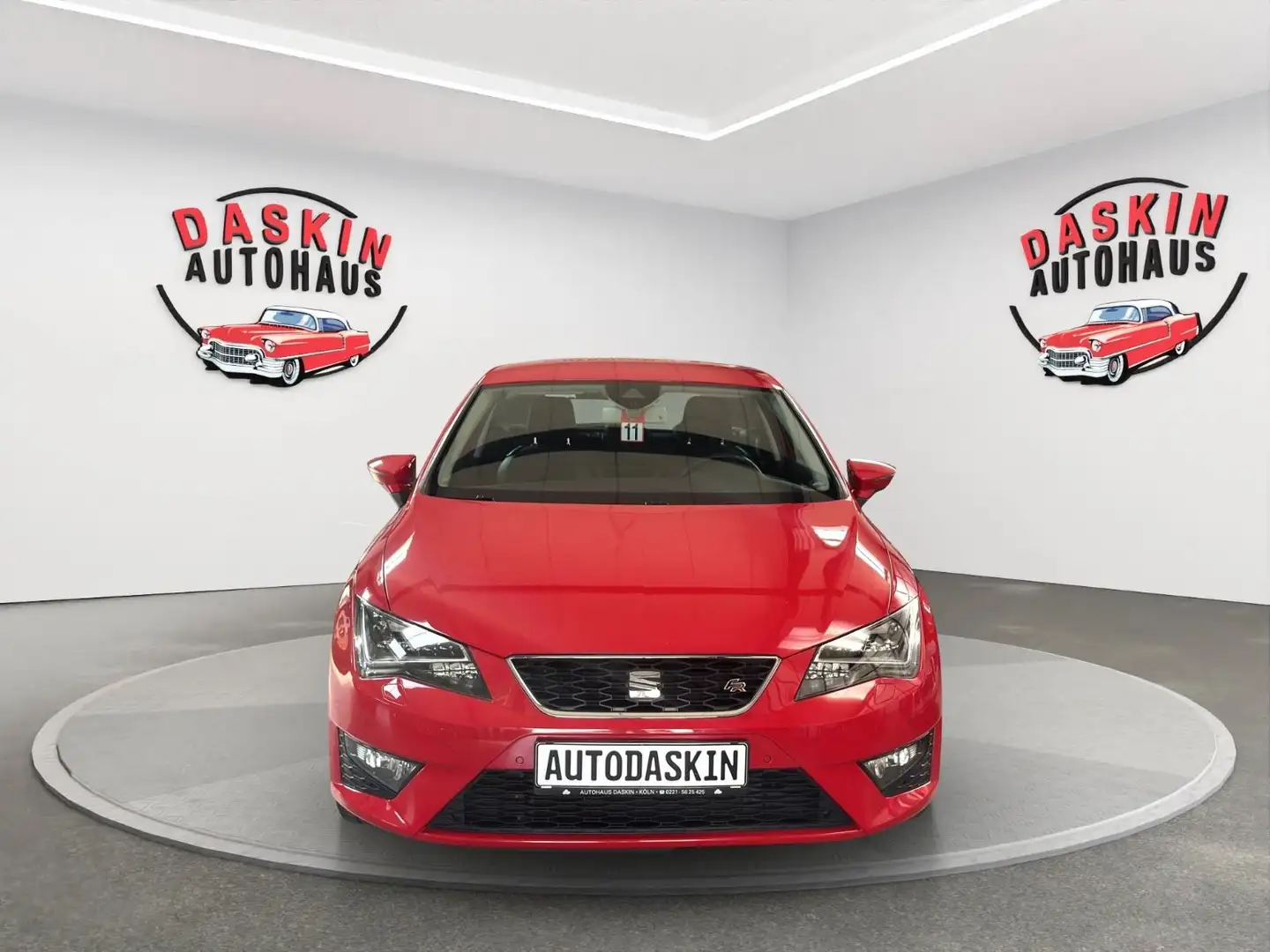 SEAT Leon SC FR AUTOMATIK/SCHECKHEFT/TÜV NEU/NAVI Rot - 2
