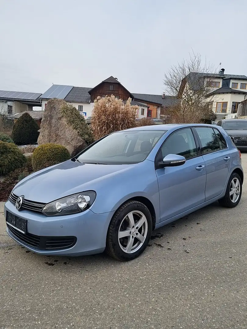 Volkswagen Golf Comfl. 2,0 6 Gang 4MOTION TDI Tempomat Blau - 1