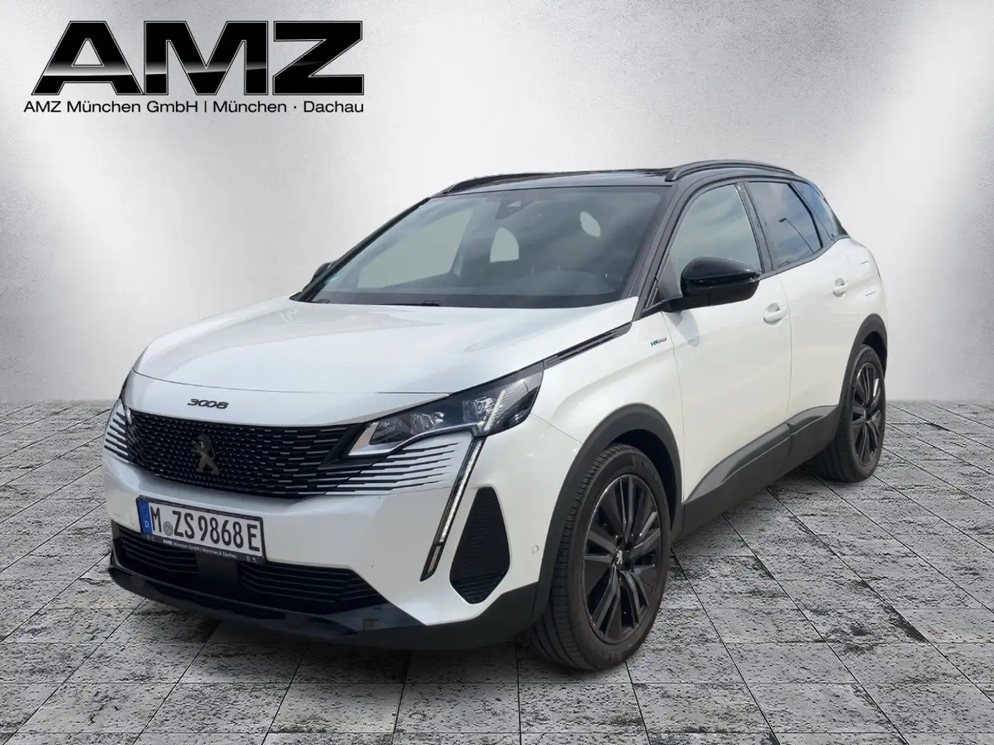 Peugeot 3008 GT HYBRID 225 e-EAT8 ACC Panorama Massage Weiß - 2