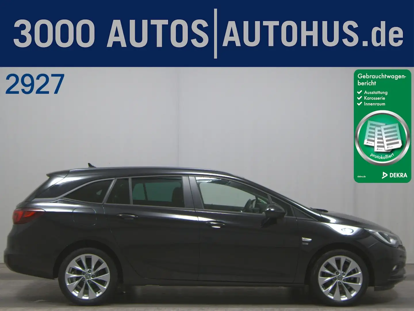 Opel Astra K Sports Tourer 1.6 CDTI 120 Jahre ACC LM Schwarz - 1