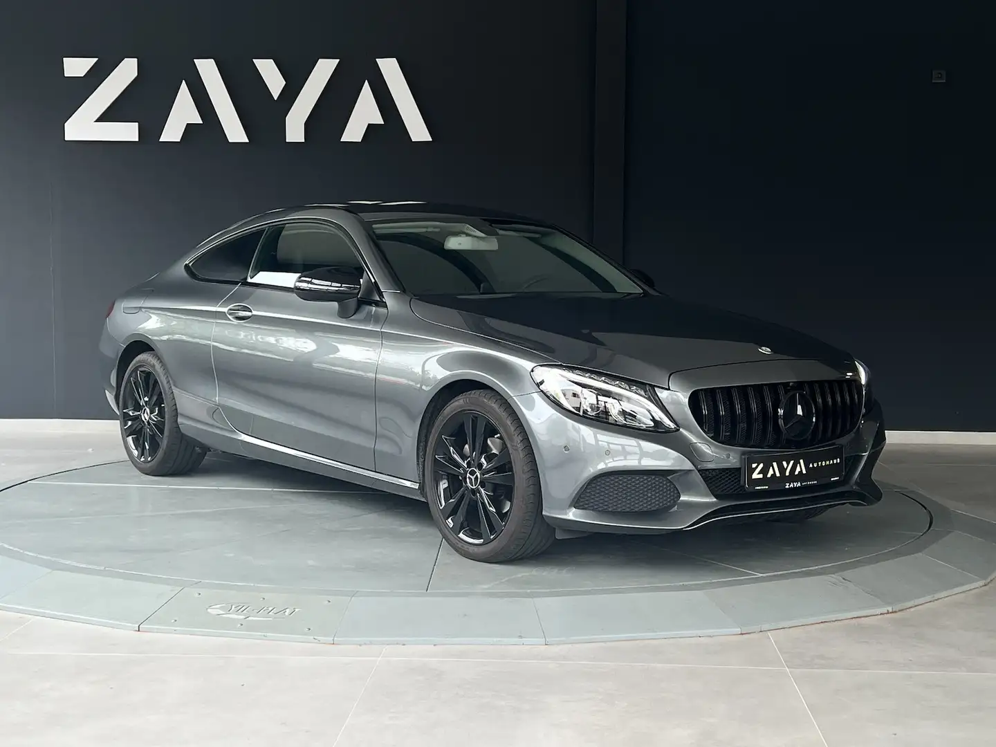 Mercedes-Benz C 180 Coupe*LED*PDC*KLIMA*SITZ-HZG*LEDER* Grijs - 1