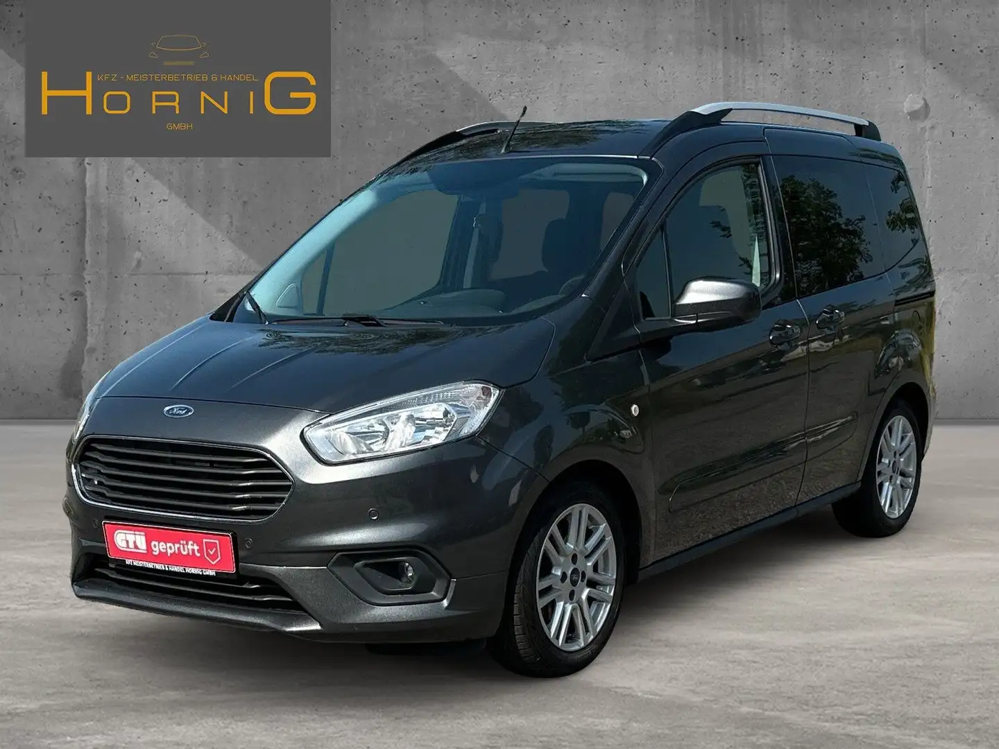 Ford Tourneo Courier Titanium |2x Schiebetür|PDC| Grau - 1